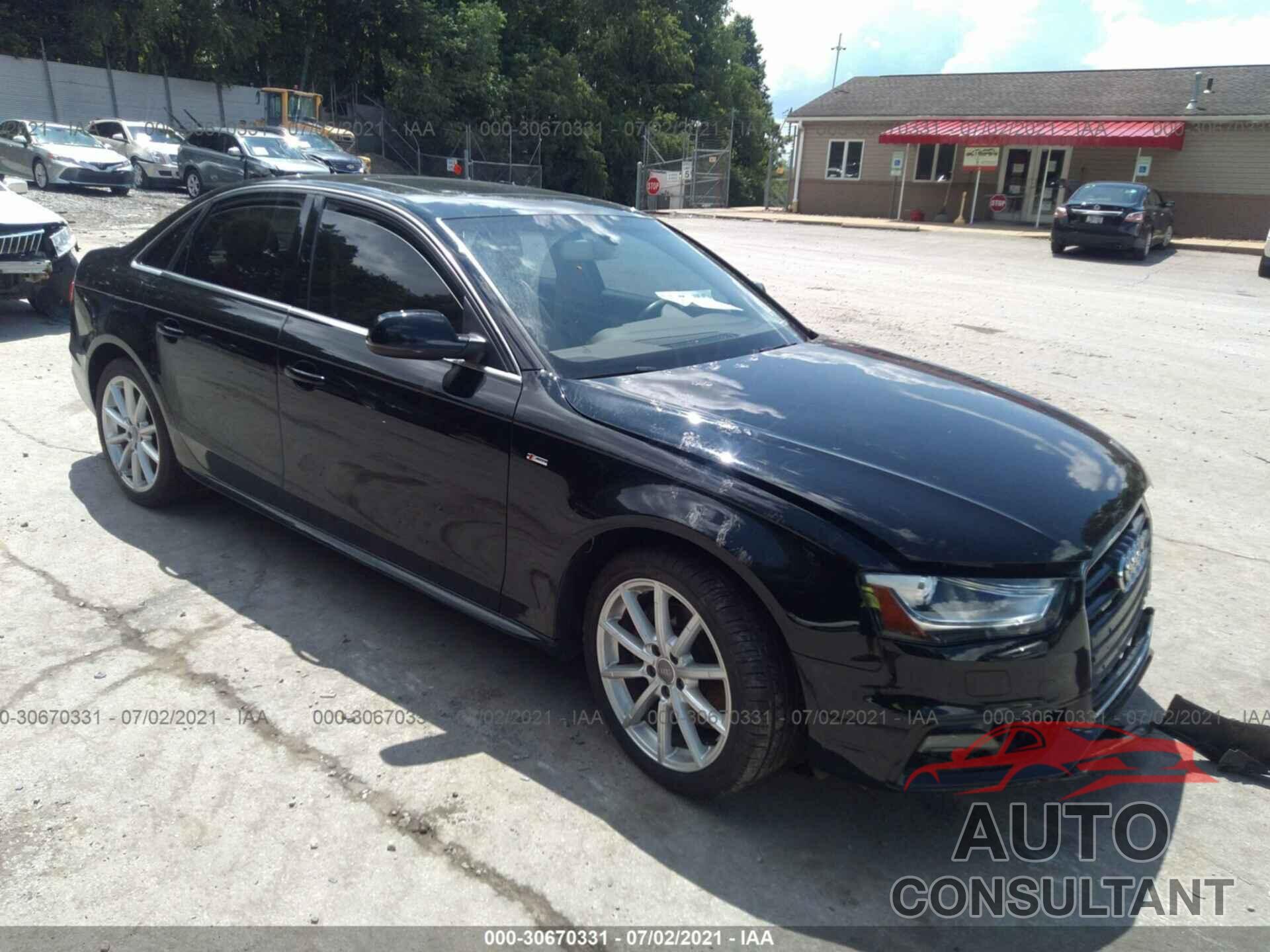 AUDI A4 2016 - WAUBFAFL1GN018077