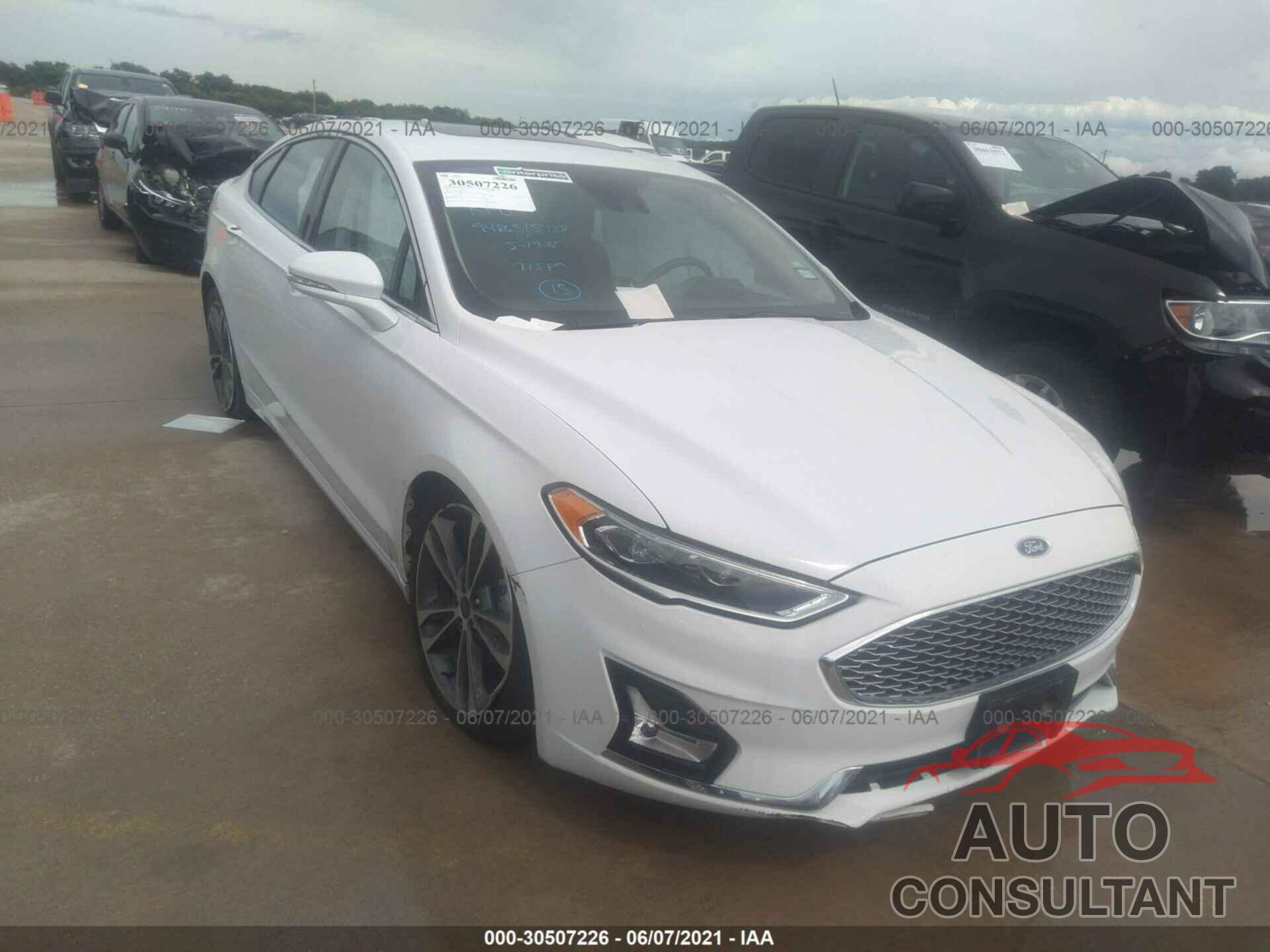 FORD FUSION 2020 - 3FA6P0D92LR205599