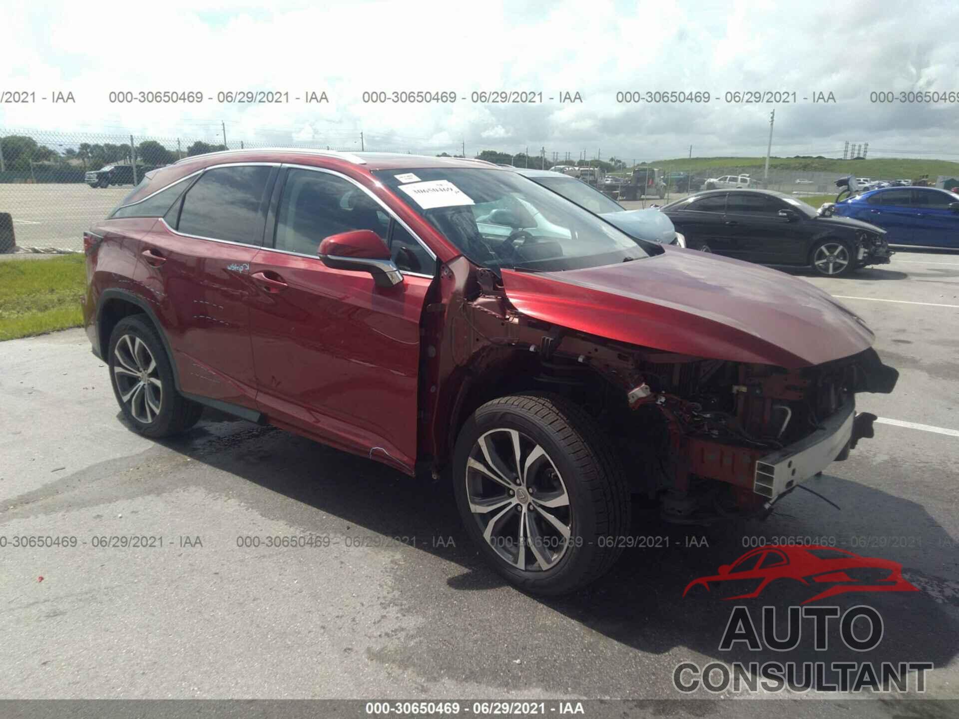 LEXUS RX 350 2016 - 2T2ZZMCA4GC010258