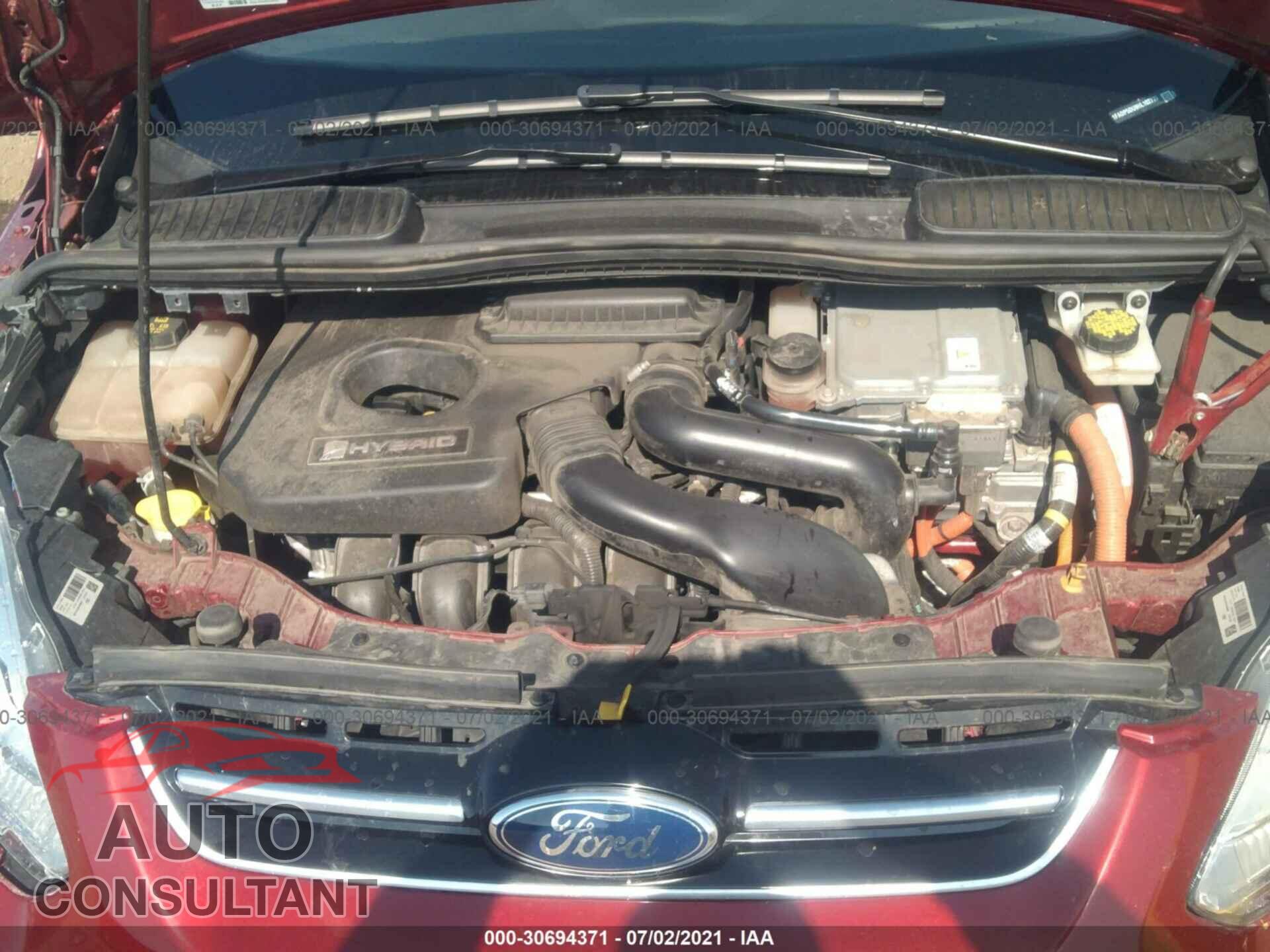 FORD C-MAX HYBRID 2017 - 1FADP5DU9HL102775