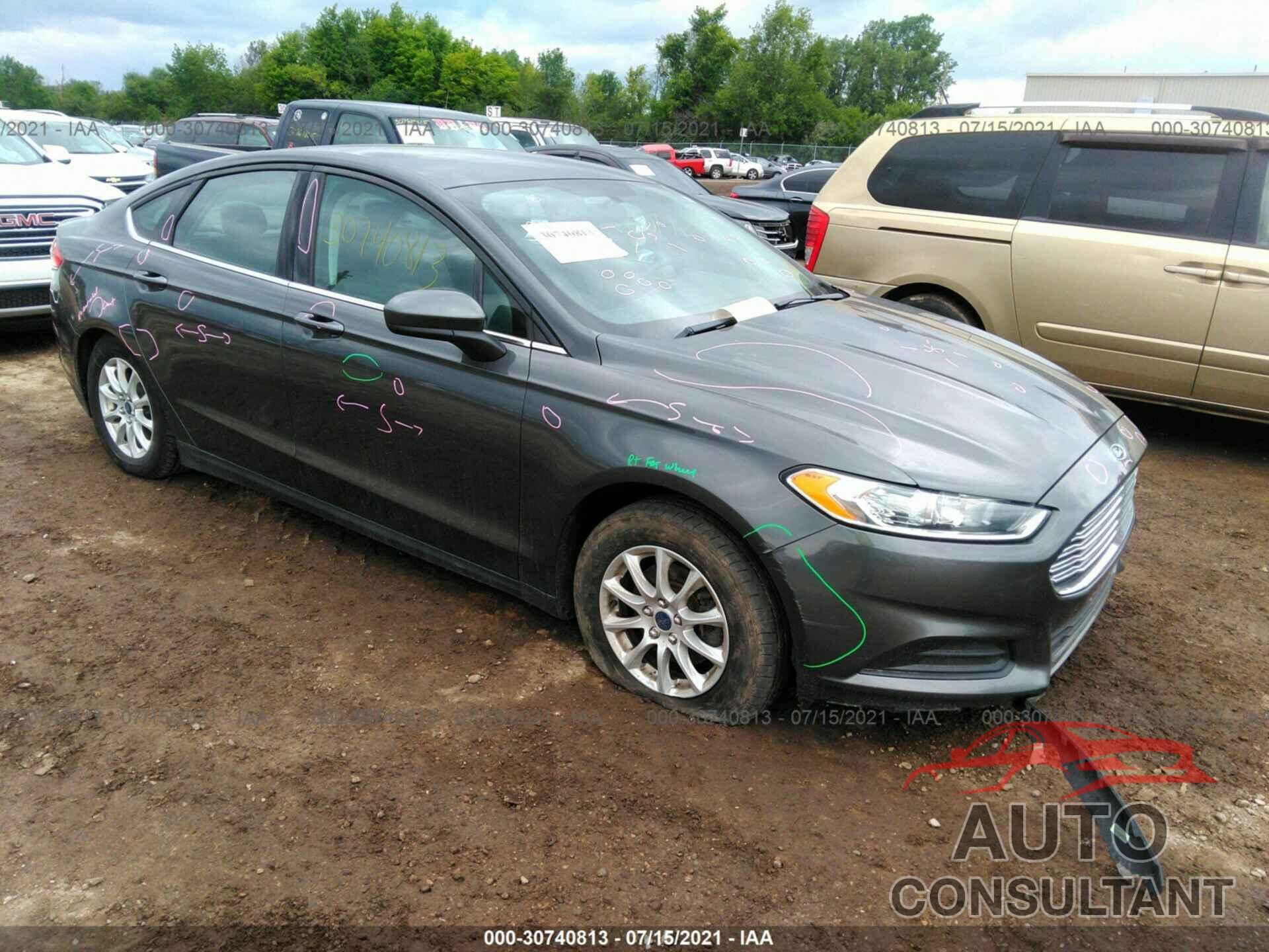FORD FUSION 2016 - 3FA6P0G74GR333682