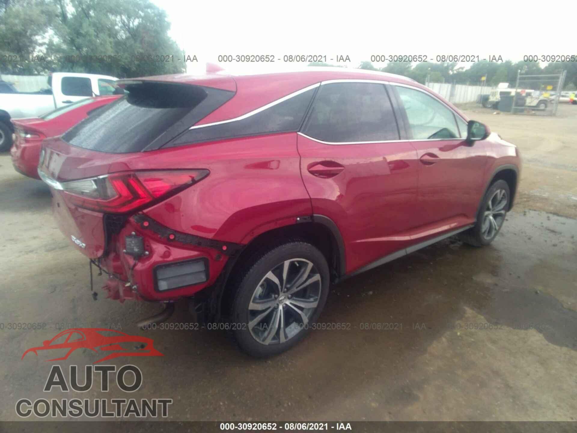 LEXUS RX 2017 - 2T2BZMCA7HC125729