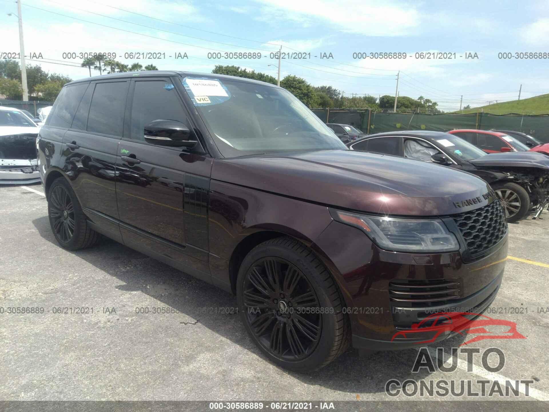 LAND ROVER RANGE ROVER 2018 - SALGS2RE7JA500017