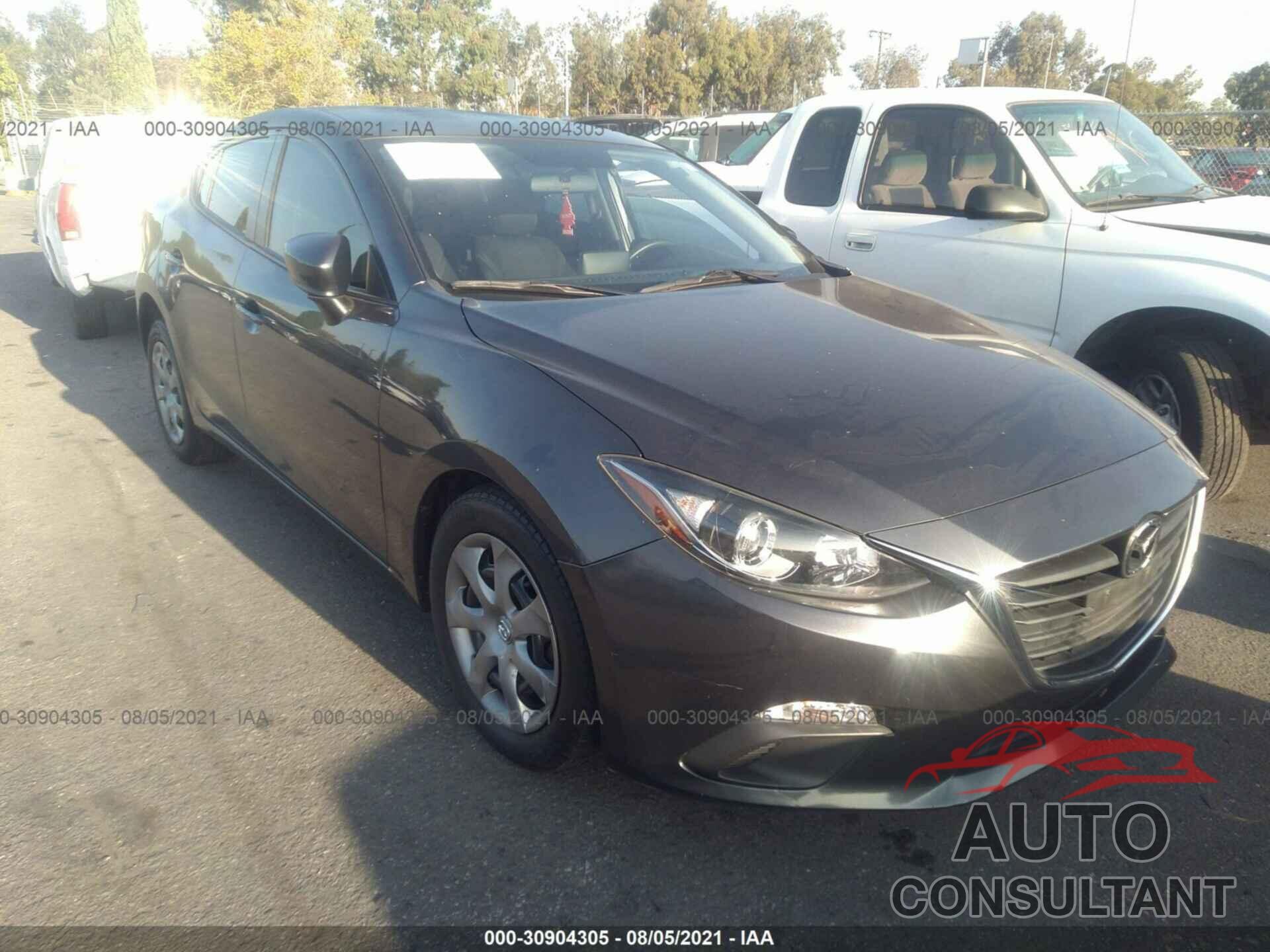 MAZDA MAZDA3 2016 - JM1BM1T74G1297399