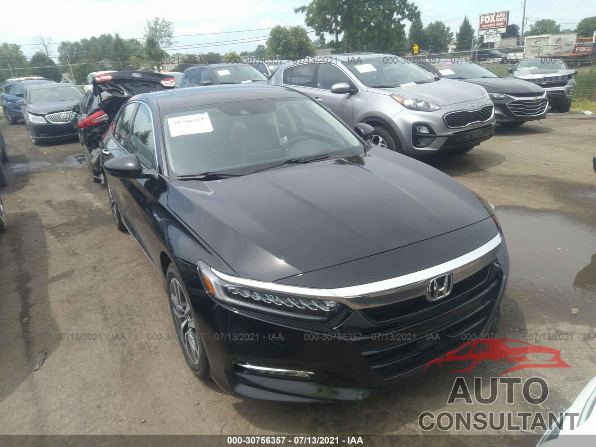 HONDA ACCORD HYBRID 2018 - 1HGCV3F90JA014788