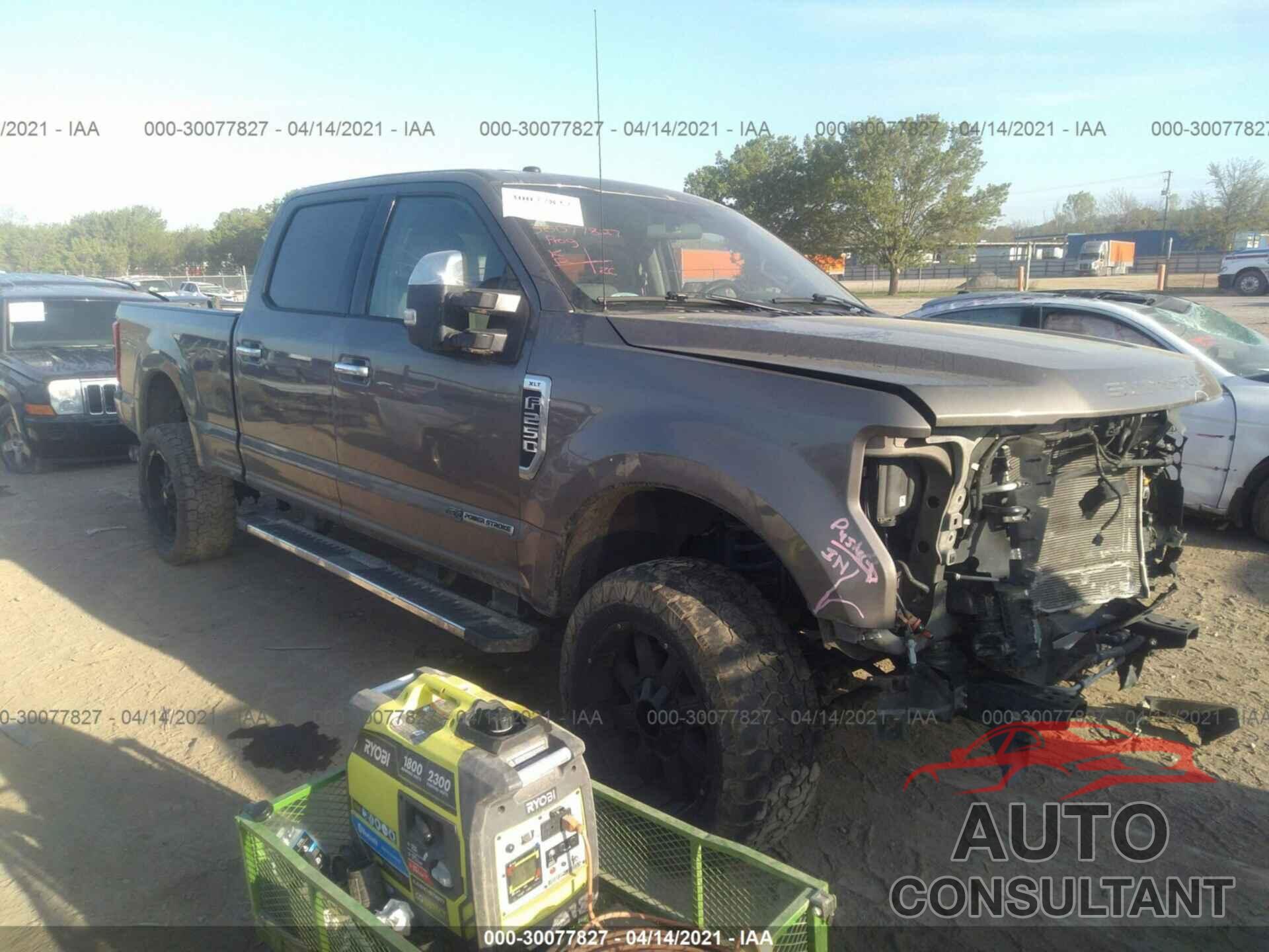 FORD SUPER DUTY F-250 SRW 2019 - 1FT7W2BT0KED34700