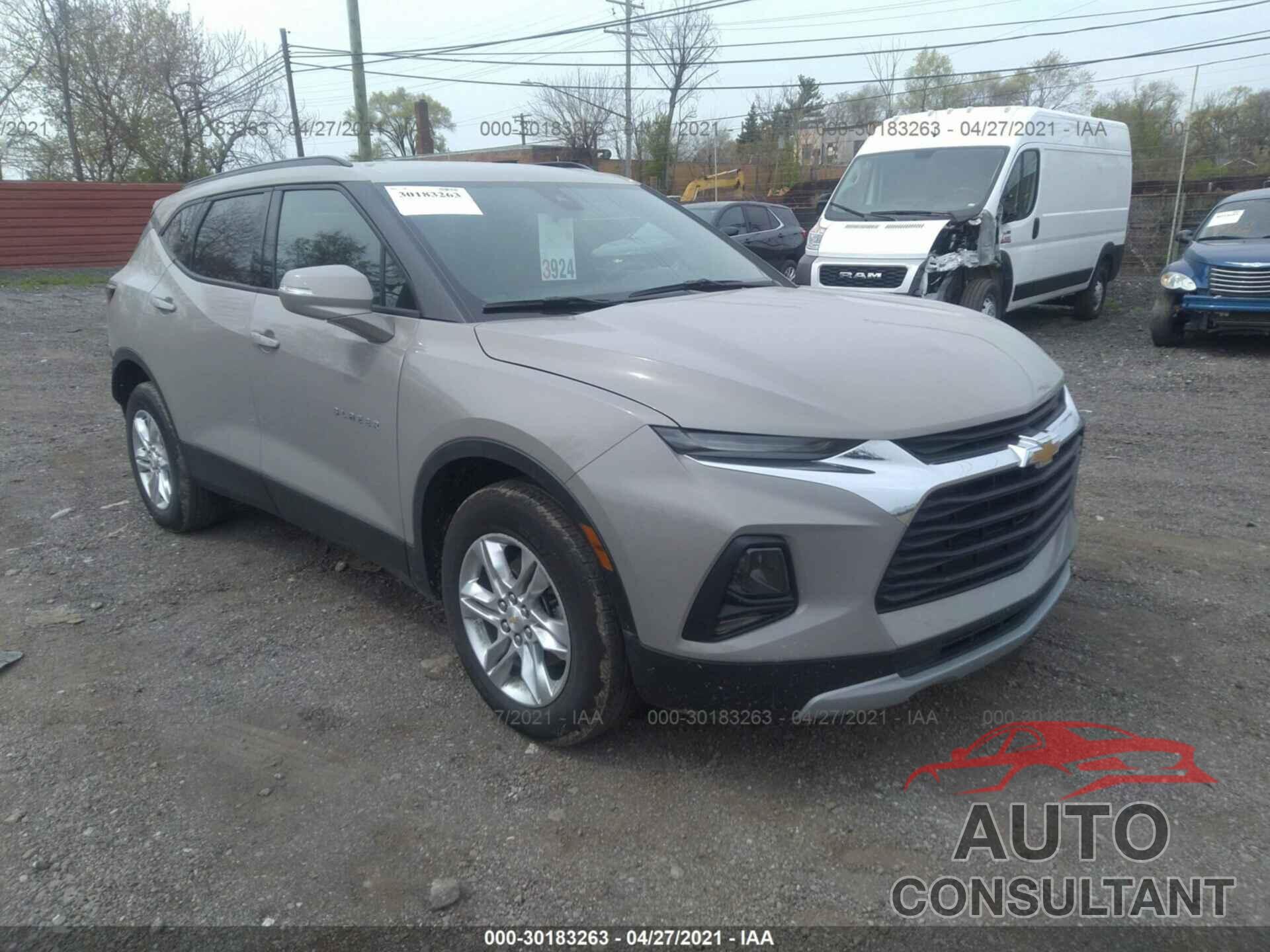 CHEVROLET BLAZER 2021 - 3GNKBHRS7MS530705