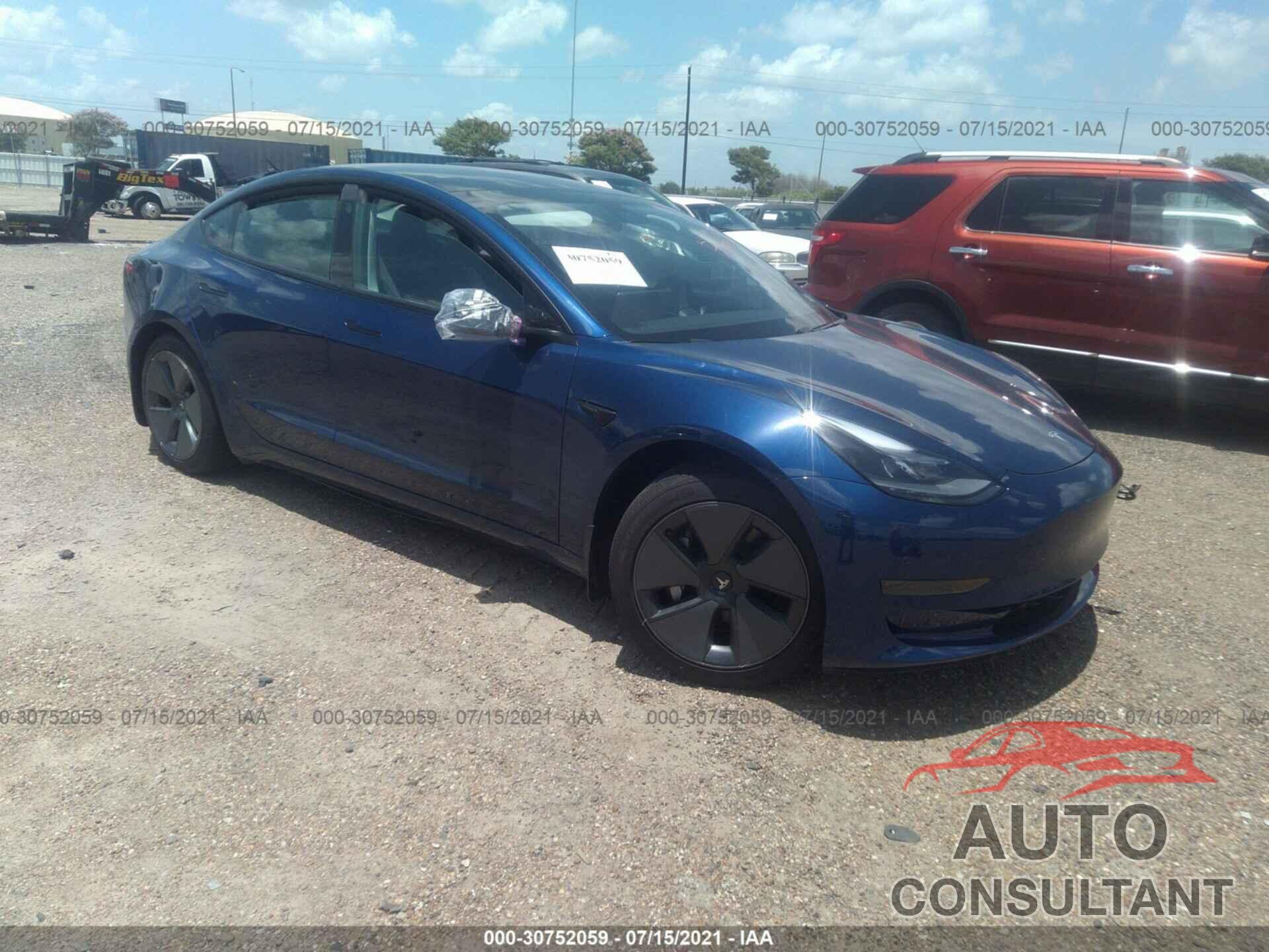TESLA MODEL 3 2021 - 5YJ3E1EA6MF921314