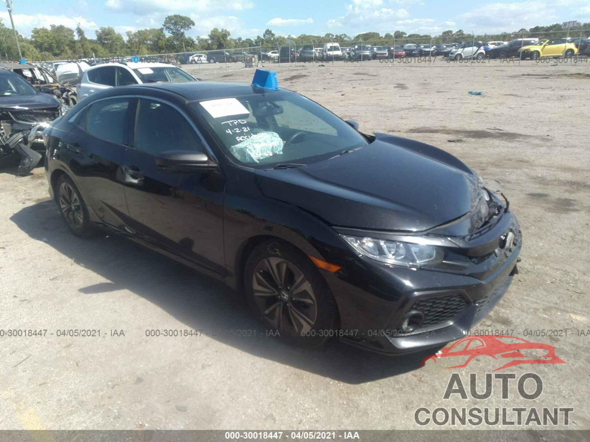 HONDA CIVIC HATCHBACK 2018 - SHHFK7H73JU213010