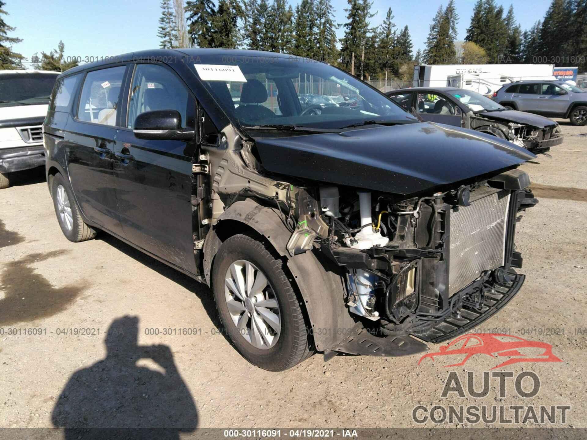 KIA SEDONA 2016 - KNDMA5C17G6183369