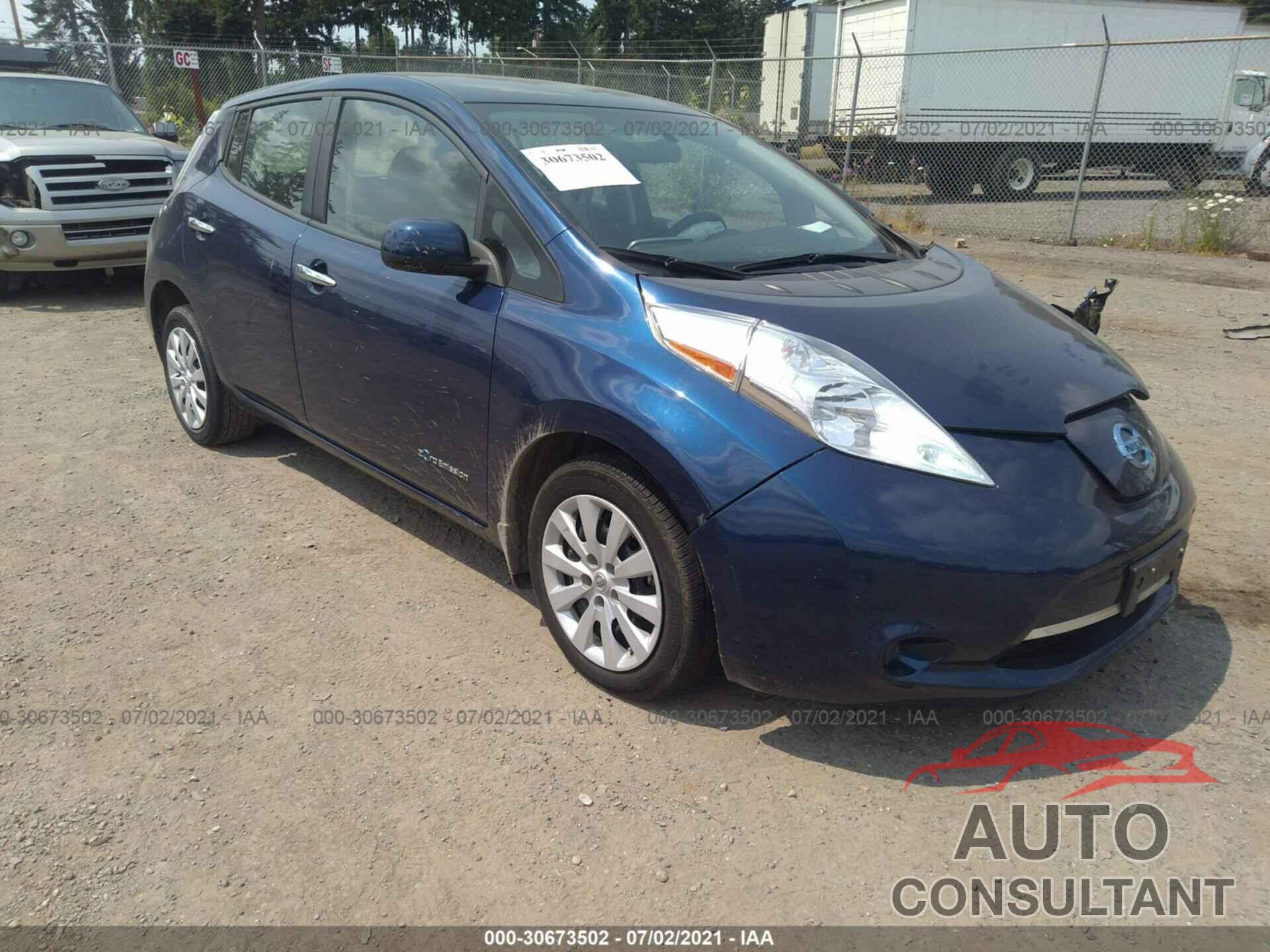 NISSAN LEAF 2017 - 1N4BZ0CP6HC300651