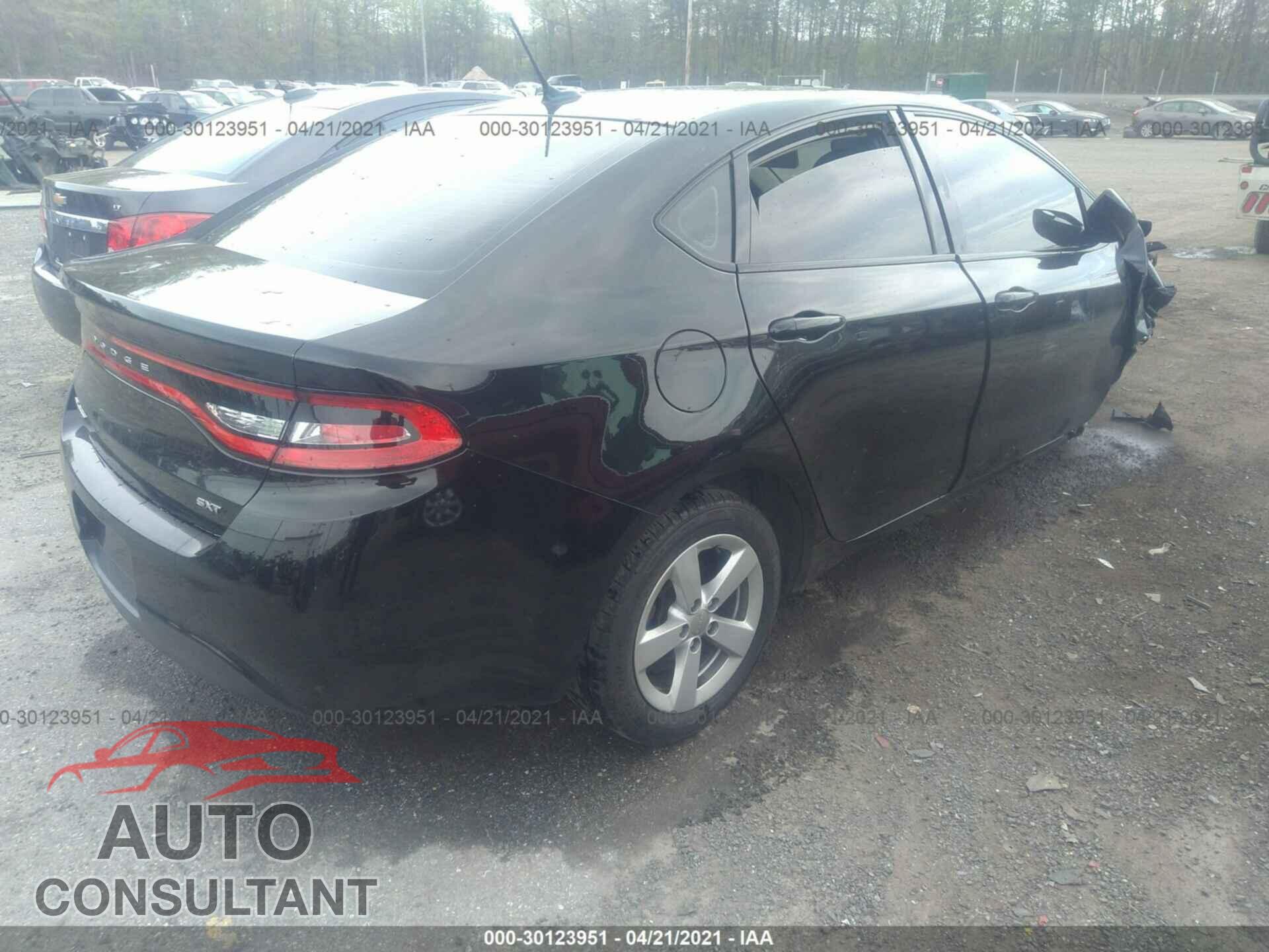 DODGE DART 2016 - 1C3CDFBB4GD529347