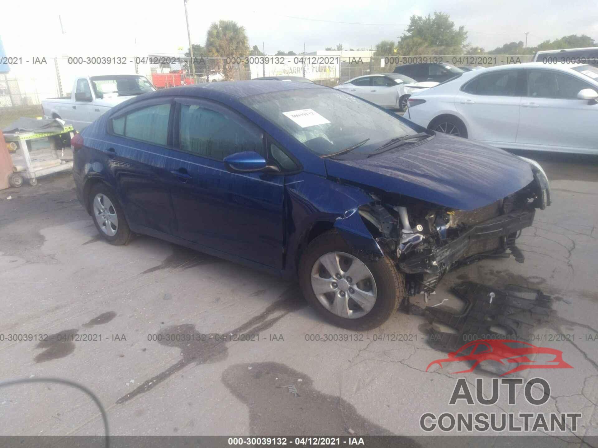 KIA FORTE 2017 - 3KPFK4A7XHE136937