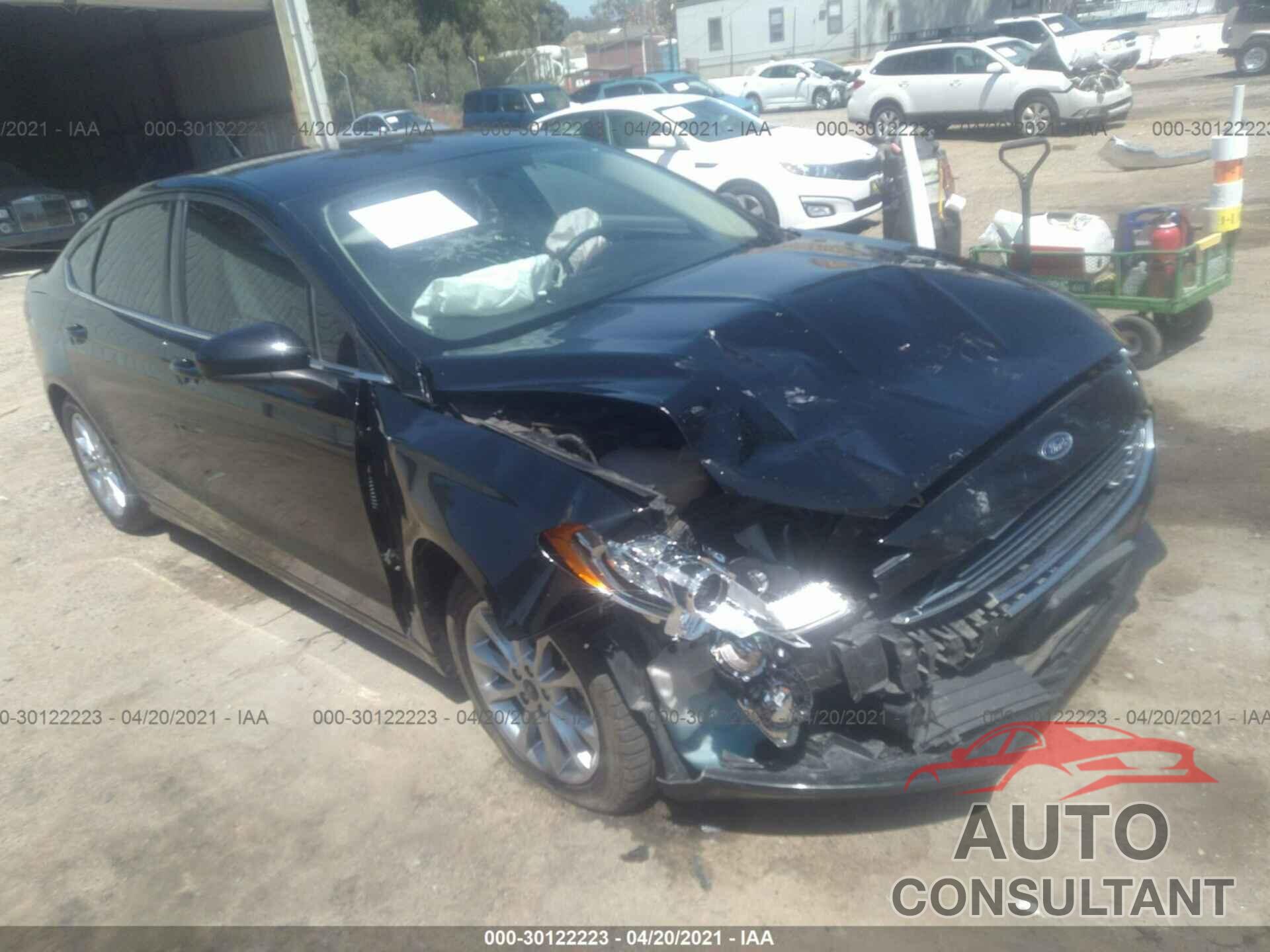 FORD FUSION 2017 - 3FA6P0H7XHR294354
