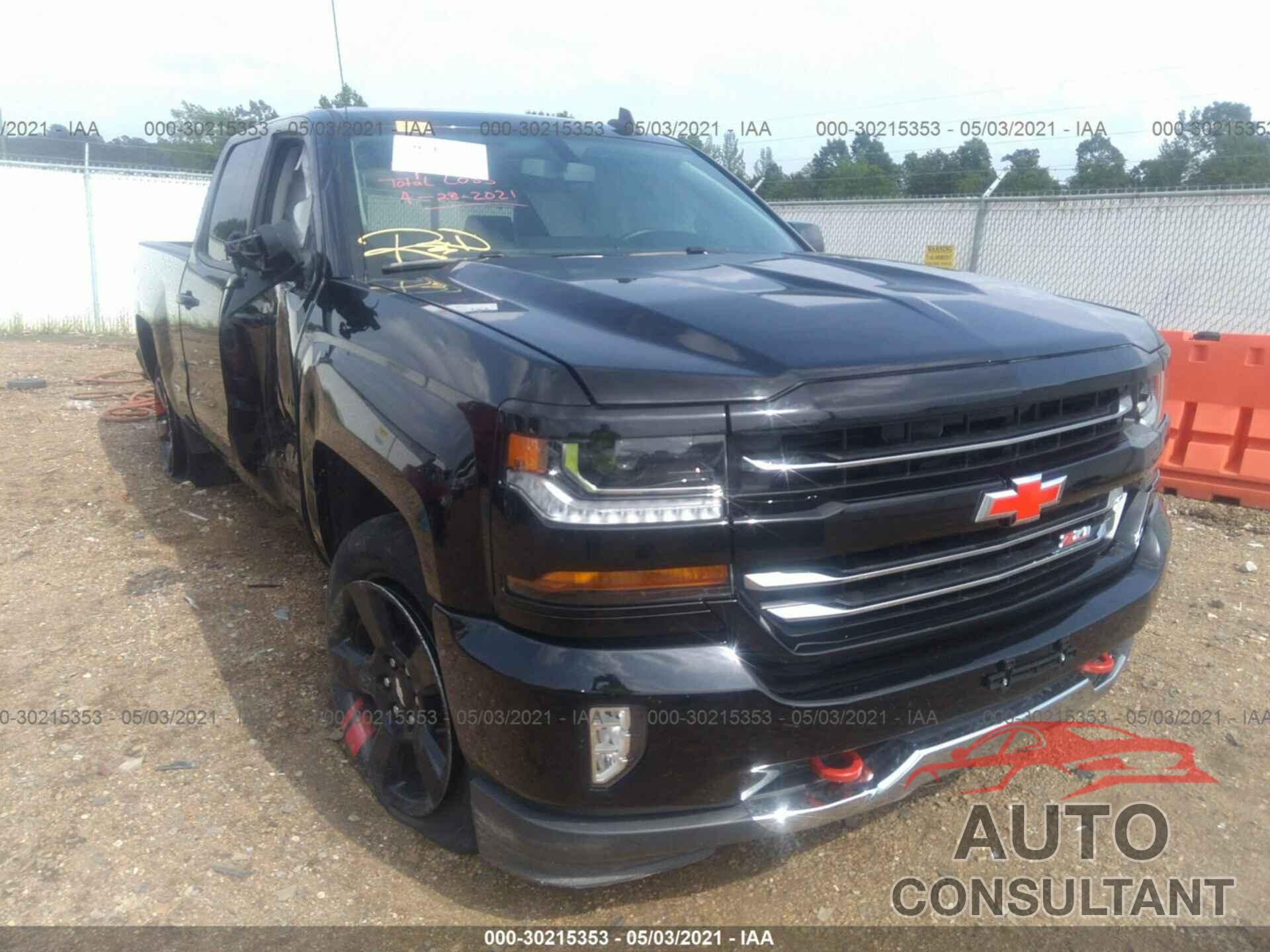 CHEVROLET SILVERADO 1500 2017 - 1GCVKREC9HZ301316