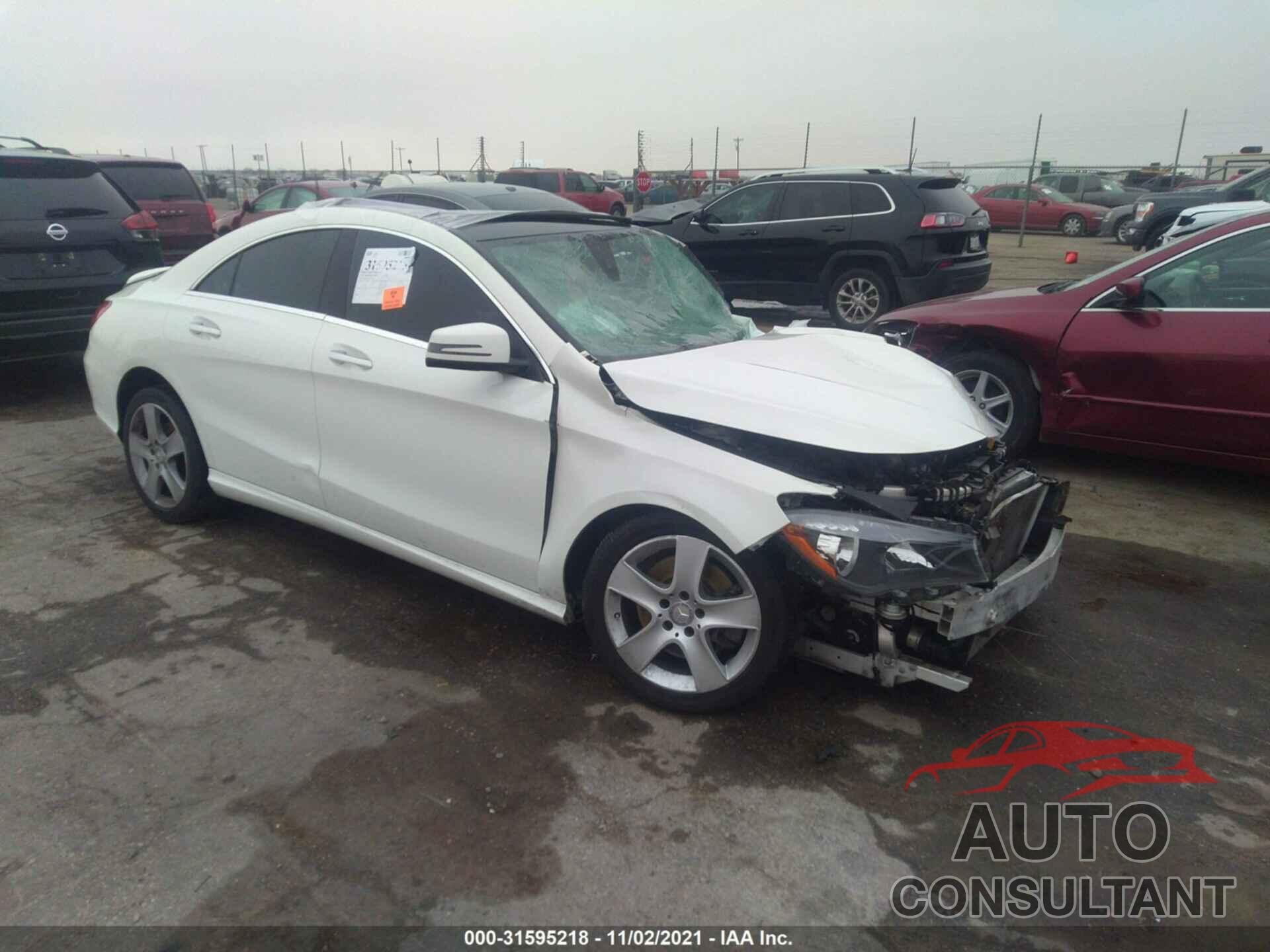 MERCEDES-BENZ CLA 2016 - WDDSJ4EB8GN335680