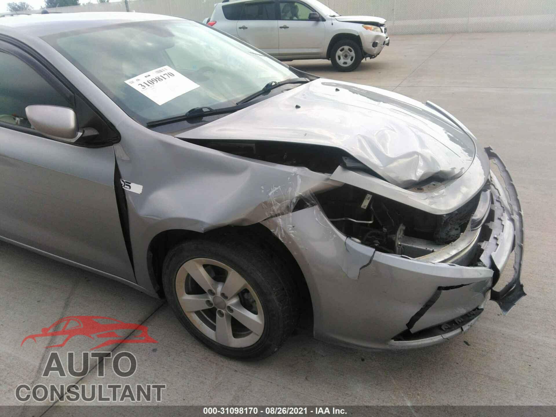 DODGE DART 2016 - 1C3CDFBA6GD689138