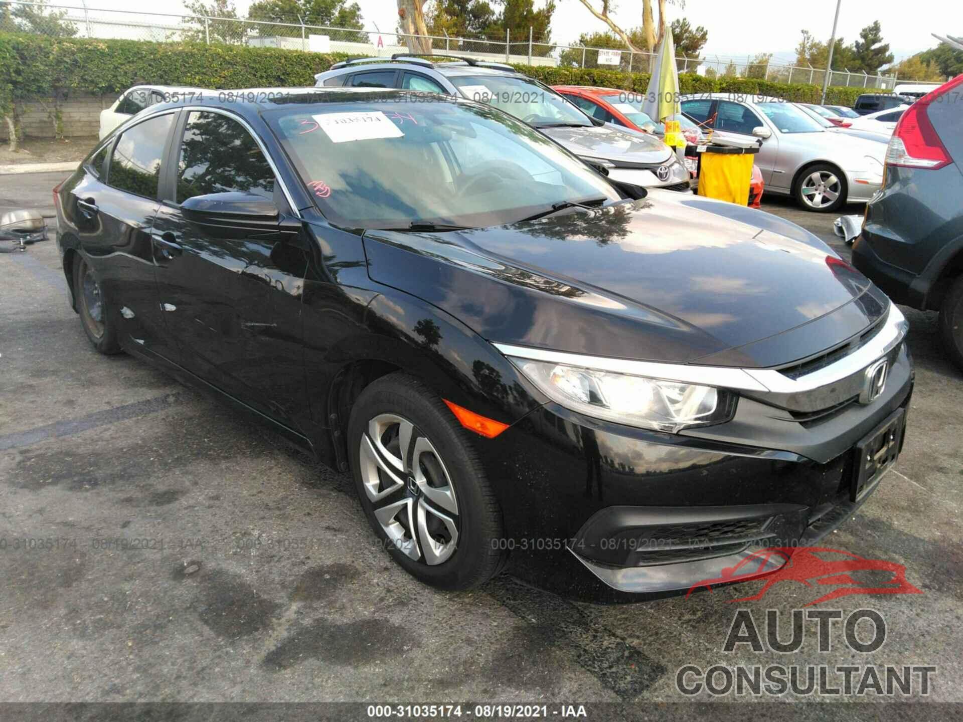 HONDA CIVIC SEDAN 2016 - 2HGFC2F51GH549441