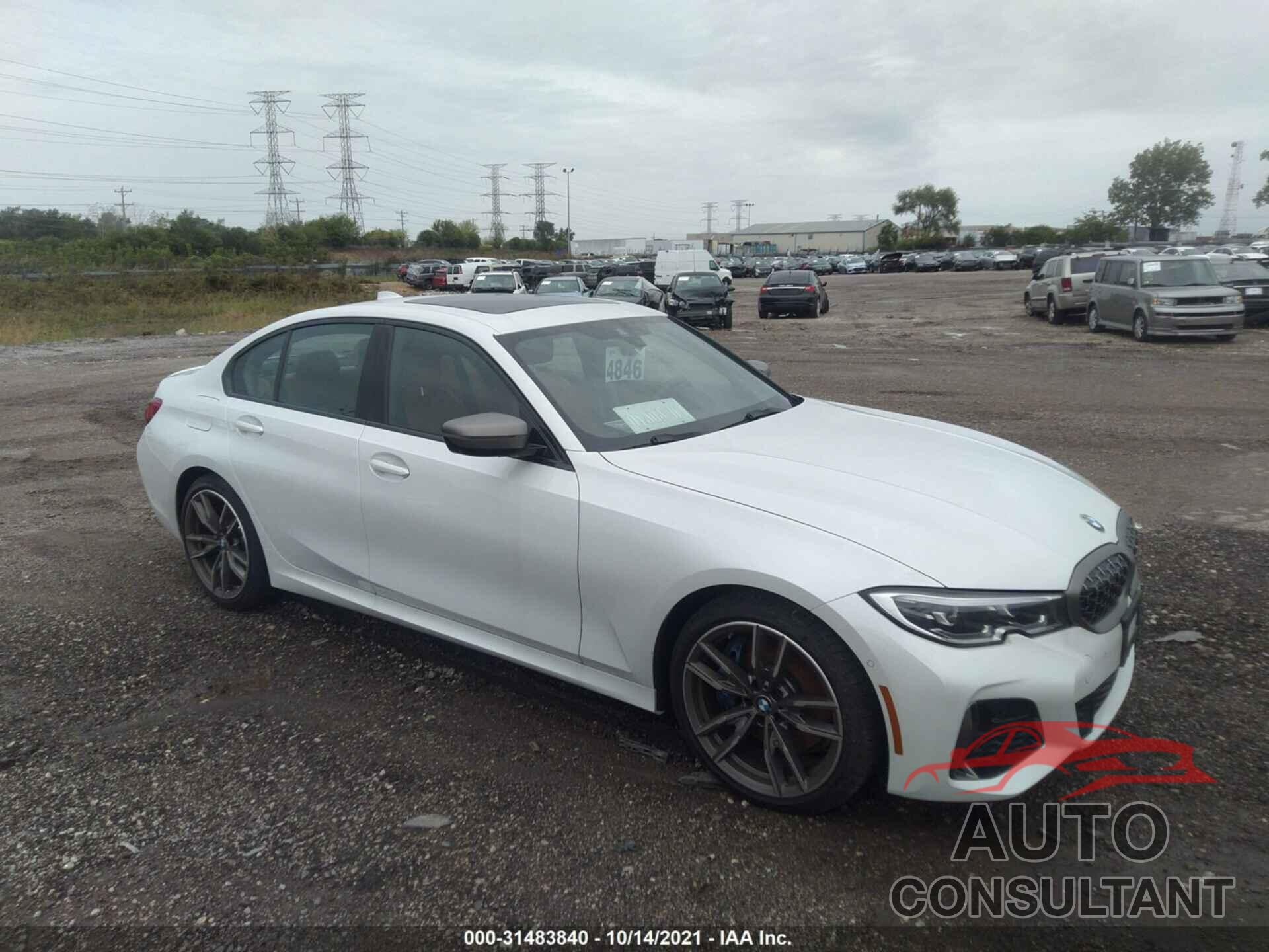 BMW 3 SERIES 2021 - 3MW5U9J04M8B61652