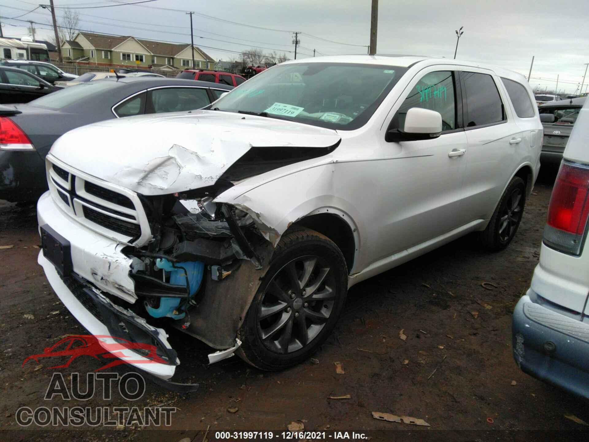 DODGE DURANGO 2017 - 1C4RDJDGXHC652434