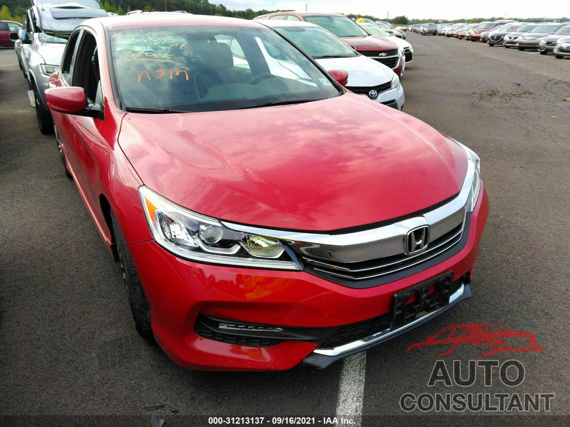 HONDA ACCORD SEDAN 2017 - 1HGCR2F16HA167565