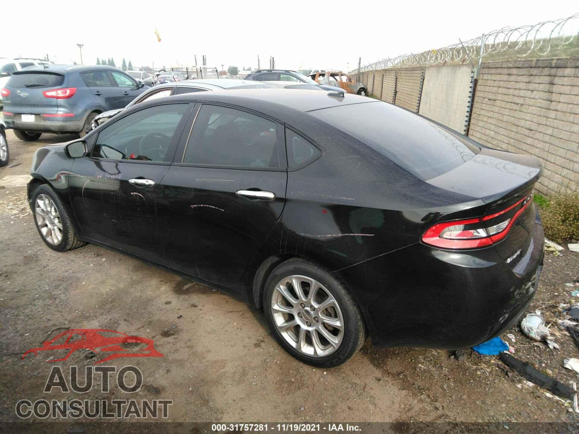 DODGE DART 2016 - 1C3CDFFA2GD821029