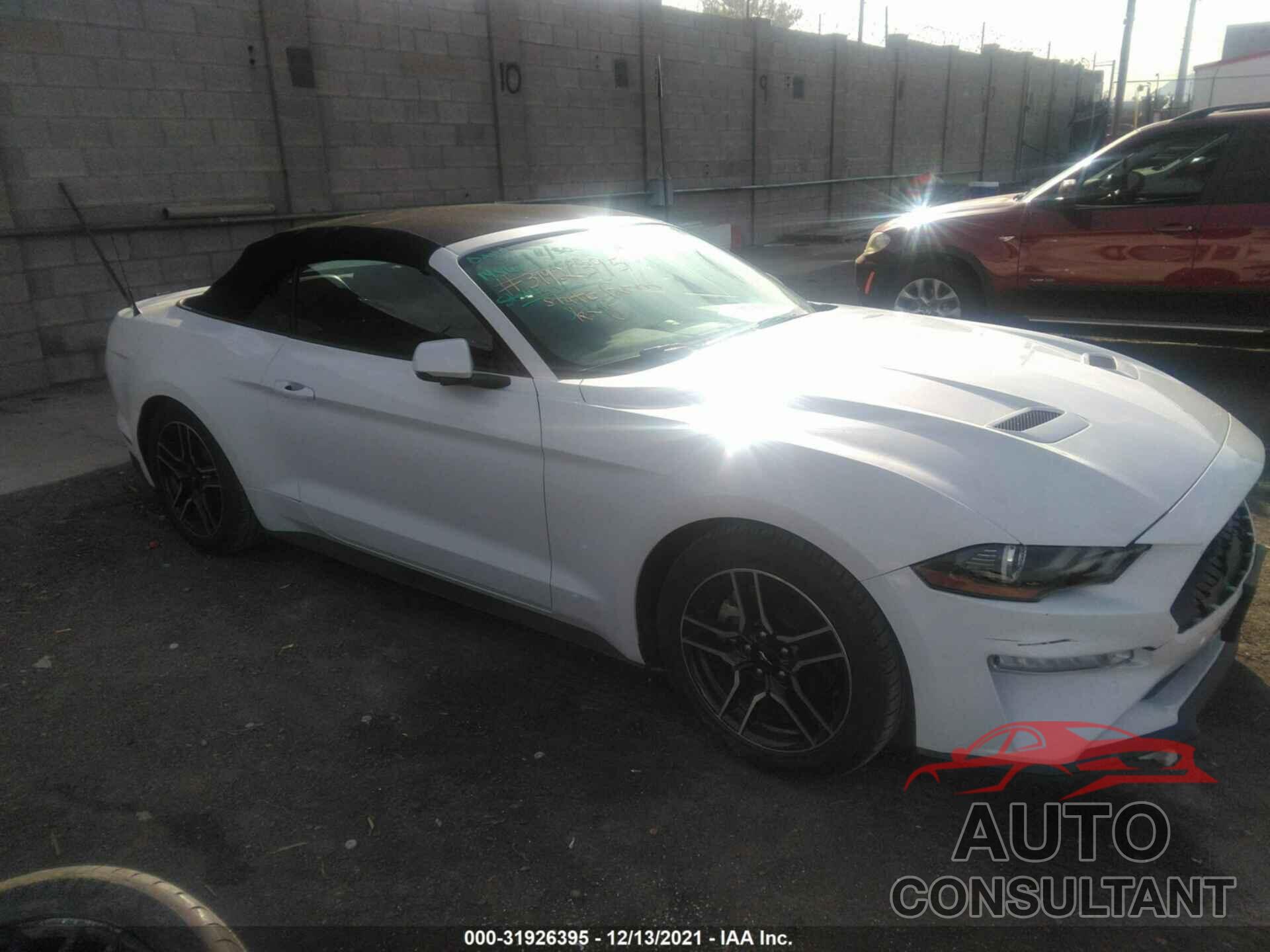 FORD MUSTANG 2018 - 1FATP8UH1J5133352