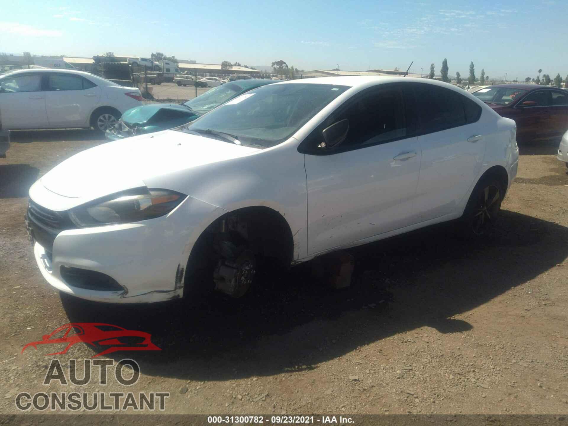 DODGE DART 2016 - 1C3CDFBB2GD541058