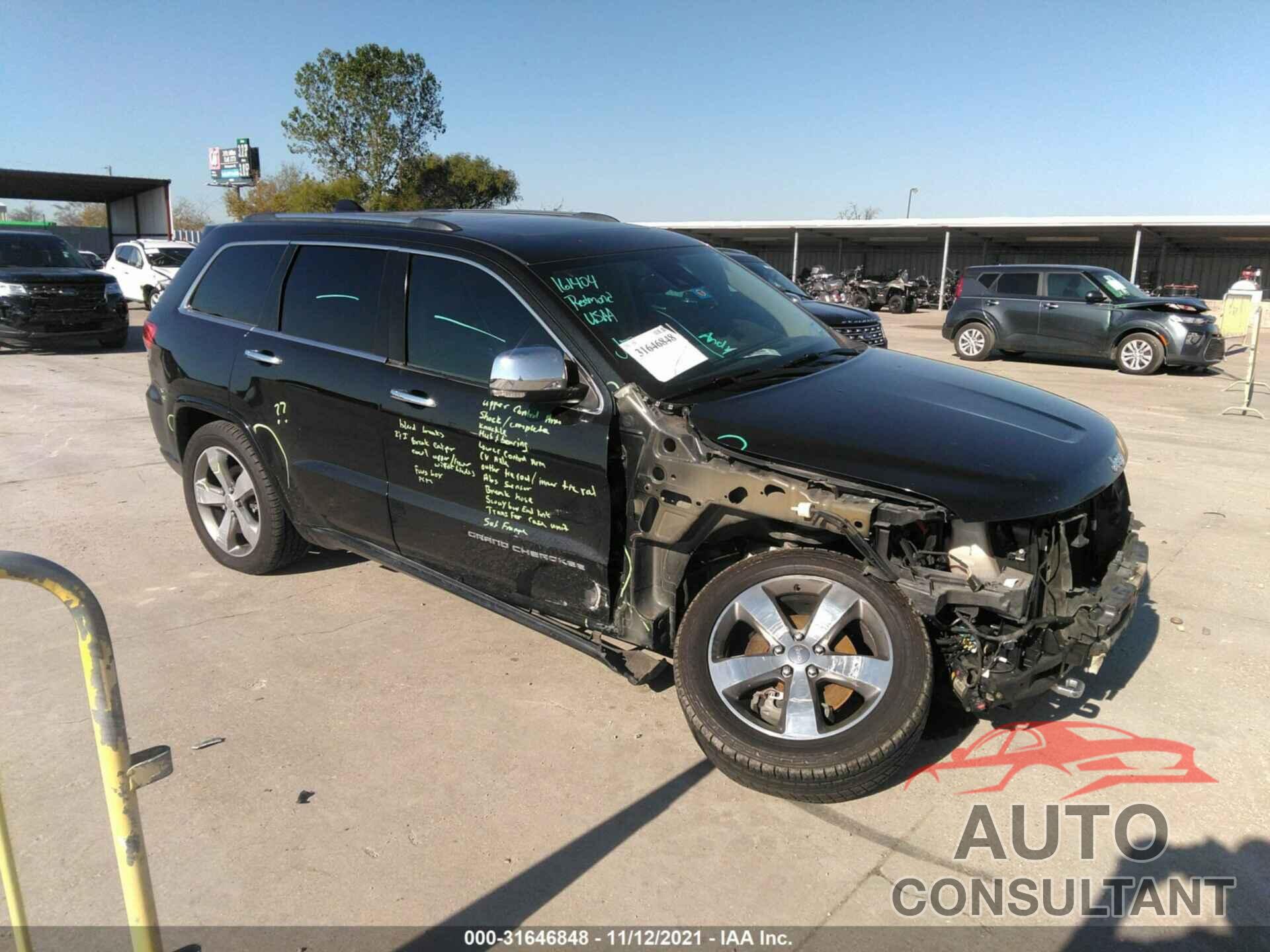 JEEP GRAND CHEROKEE 2016 - 1C4RJFCT6GC481992