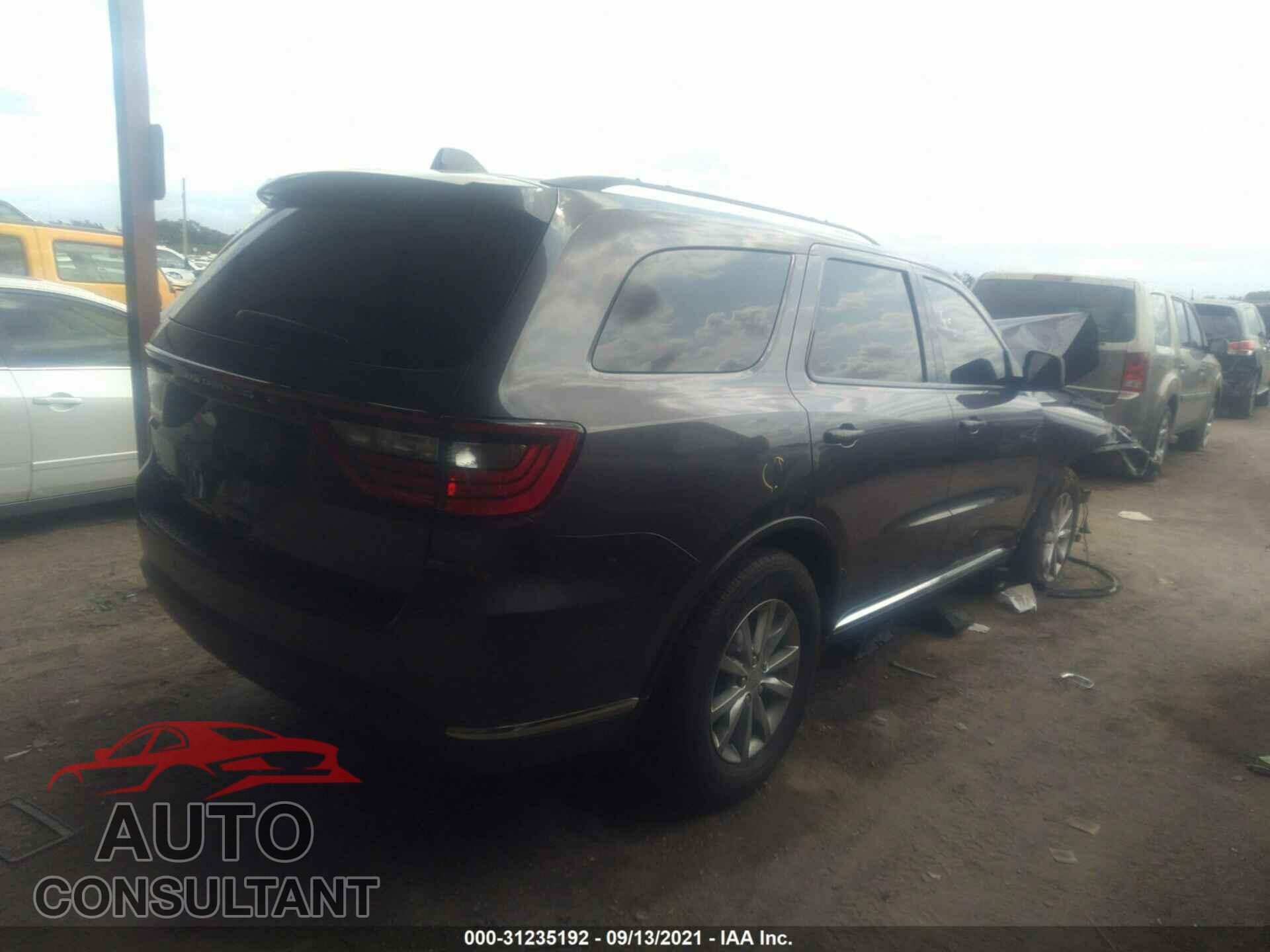 DODGE DURANGO 2017 - 1C4RDJAG5HC709871
