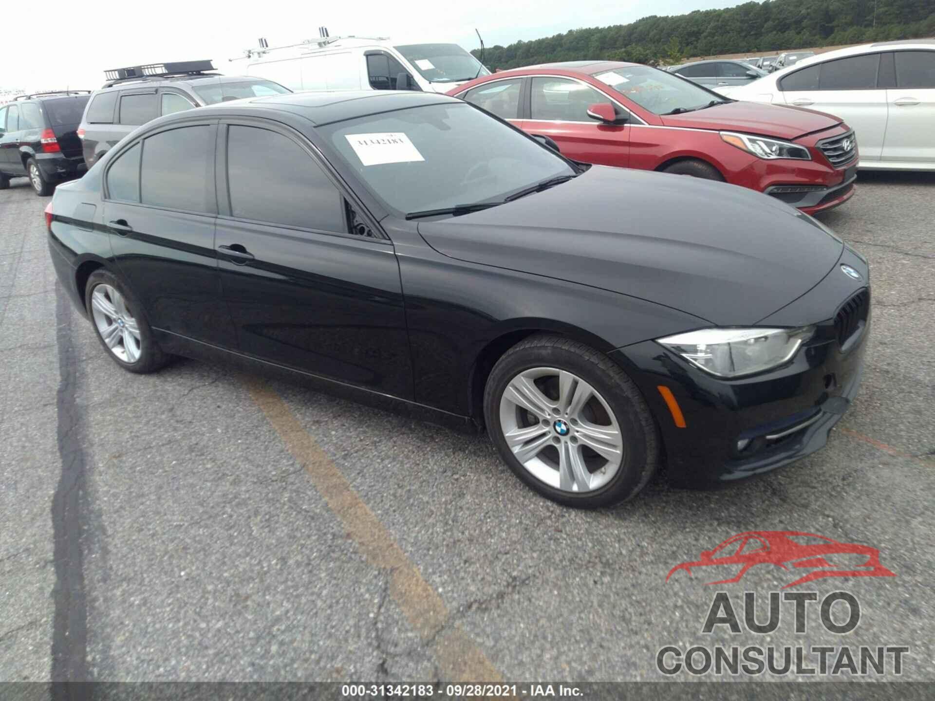 BMW 3 SERIES 2016 - WBA8E3G57GNU02230