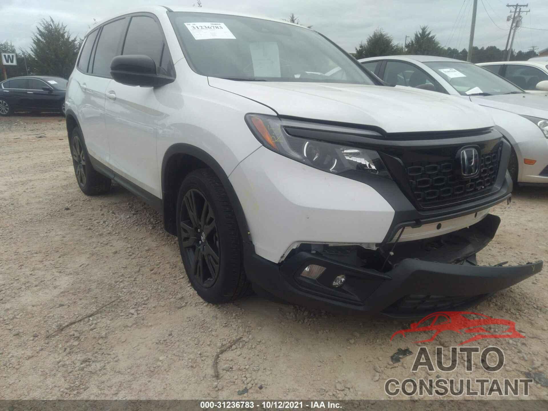 HONDA PASSPORT 2019 - 5FNYF8H23KB023492