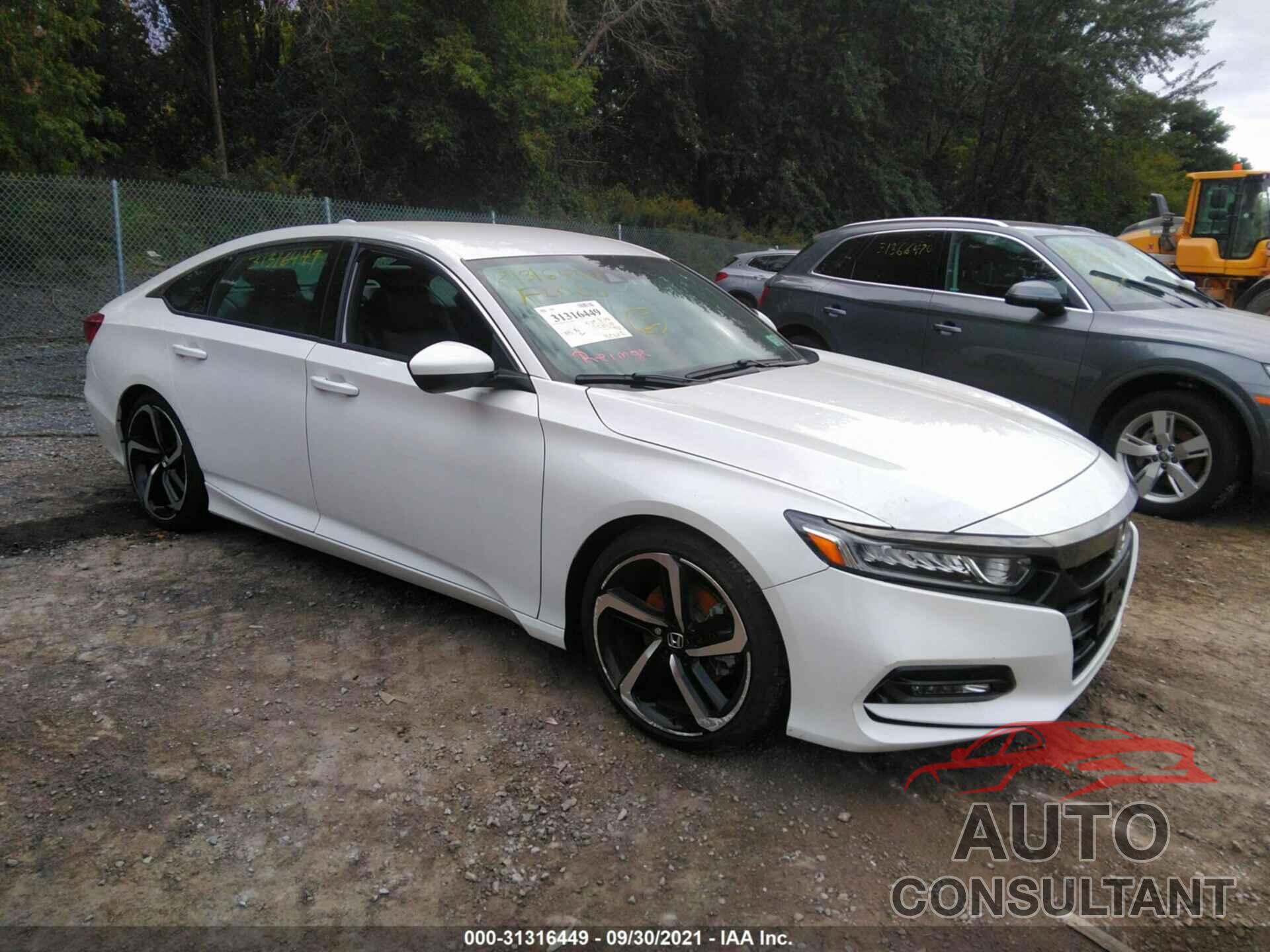 HONDA ACCORD SEDAN 2019 - 1HGCV1F38KA151480