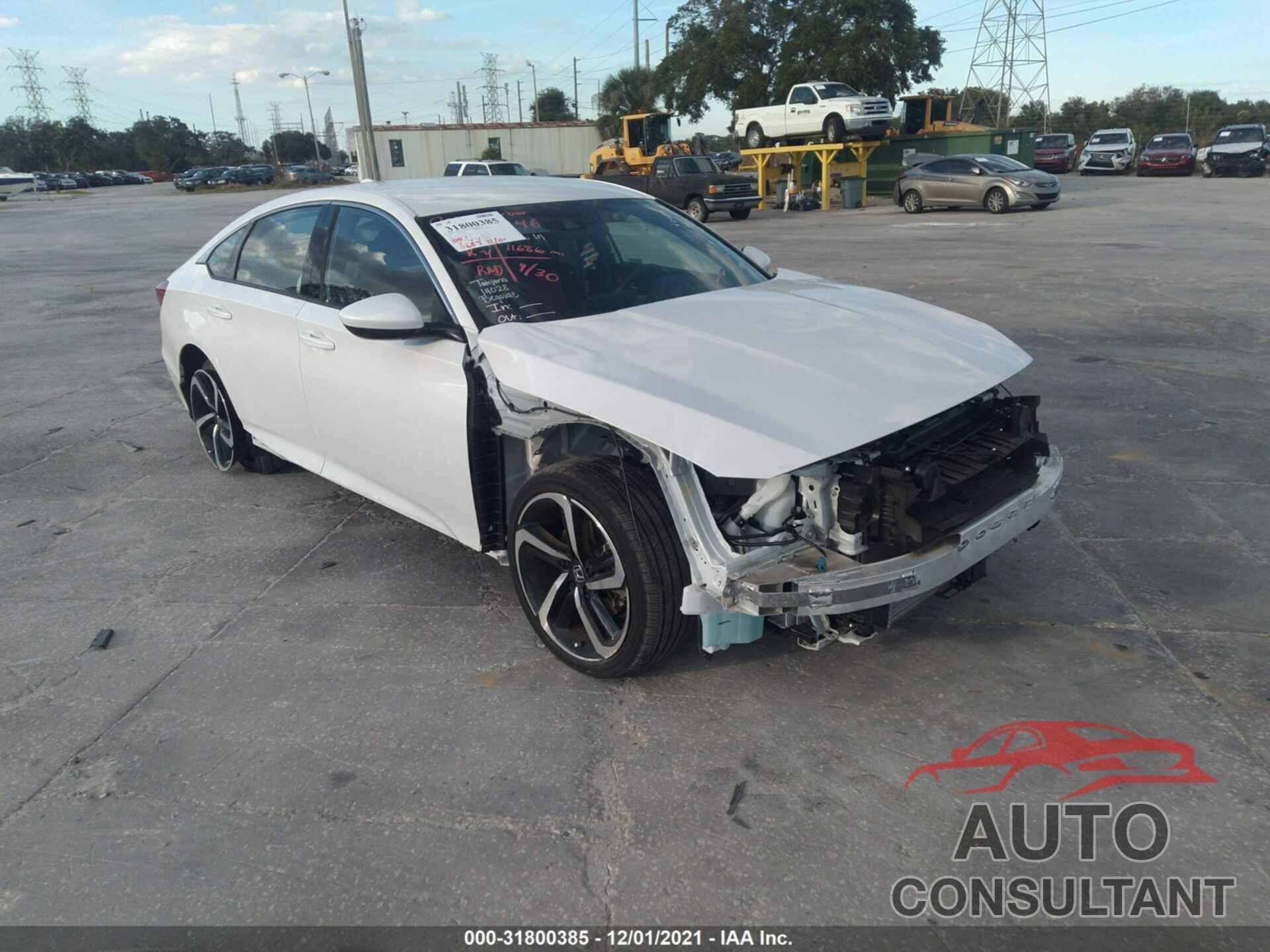 HONDA ACCORD SEDAN 2020 - 1HGCV1F38LA009213