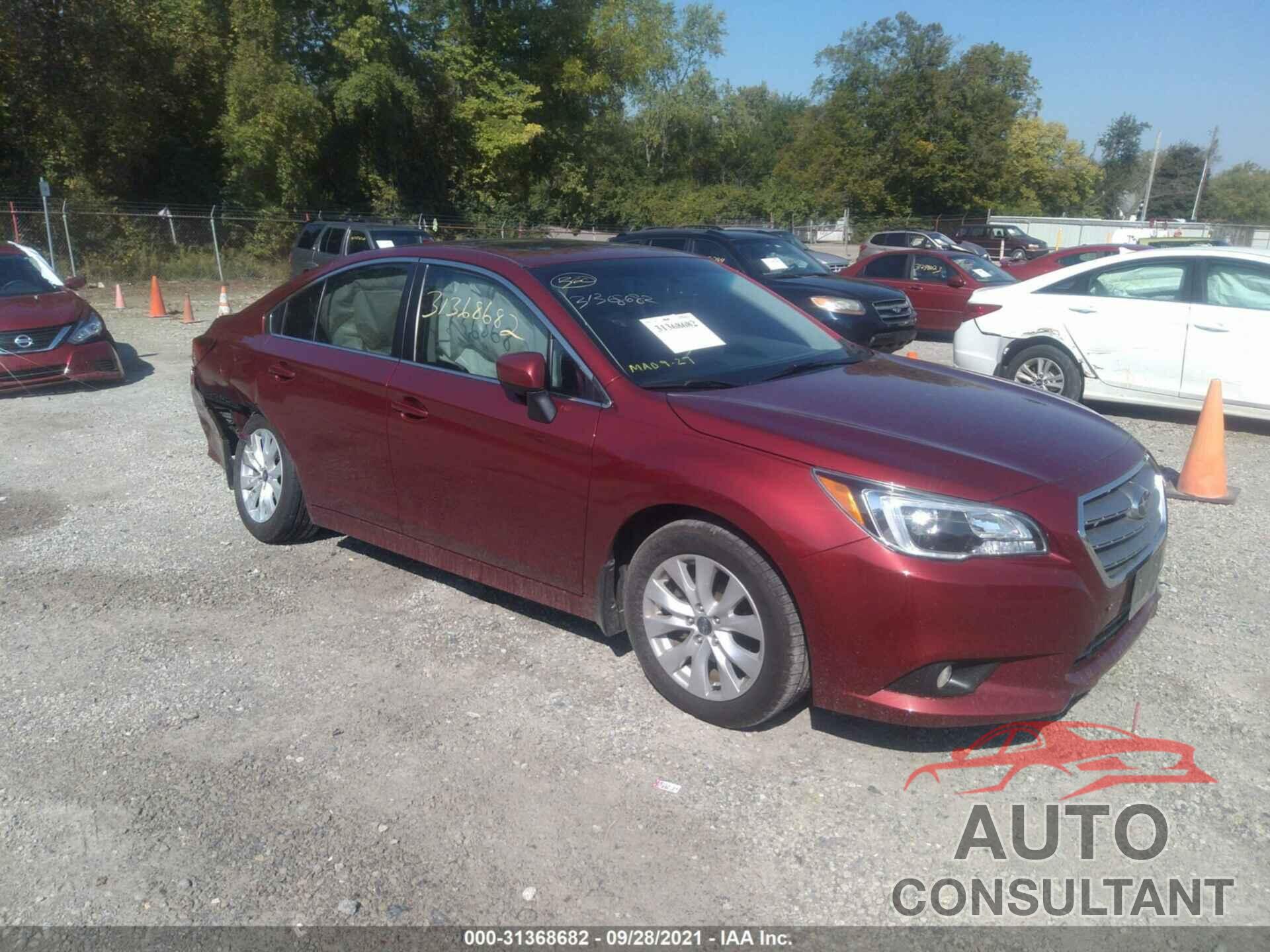 SUBARU LEGACY 2016 - 4S3BNBD63G3062814