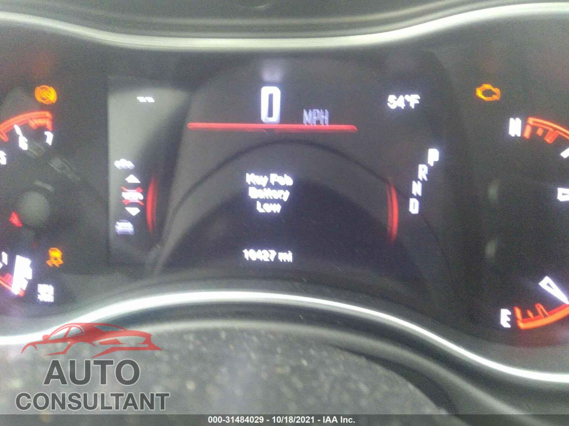 DODGE DURANGO 2019 - 1C4RDJAG4KC605881