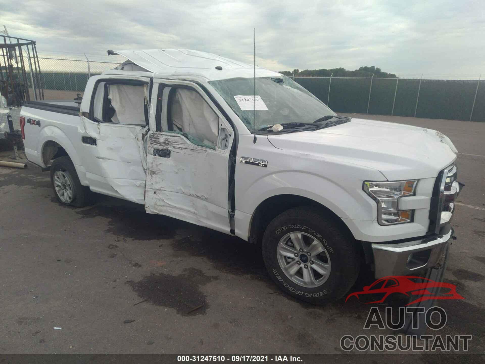 FORD F-150 2017 - 1FTEW1E82HKD44602