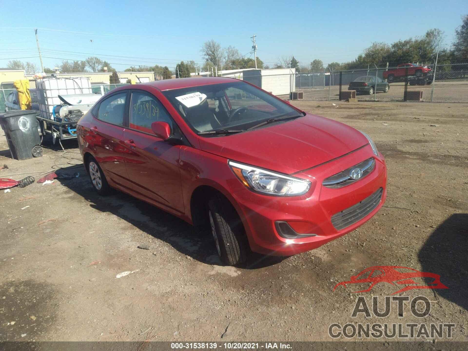 HYUNDAI ACCENT 2016 - KMHCT4AE2GU942894