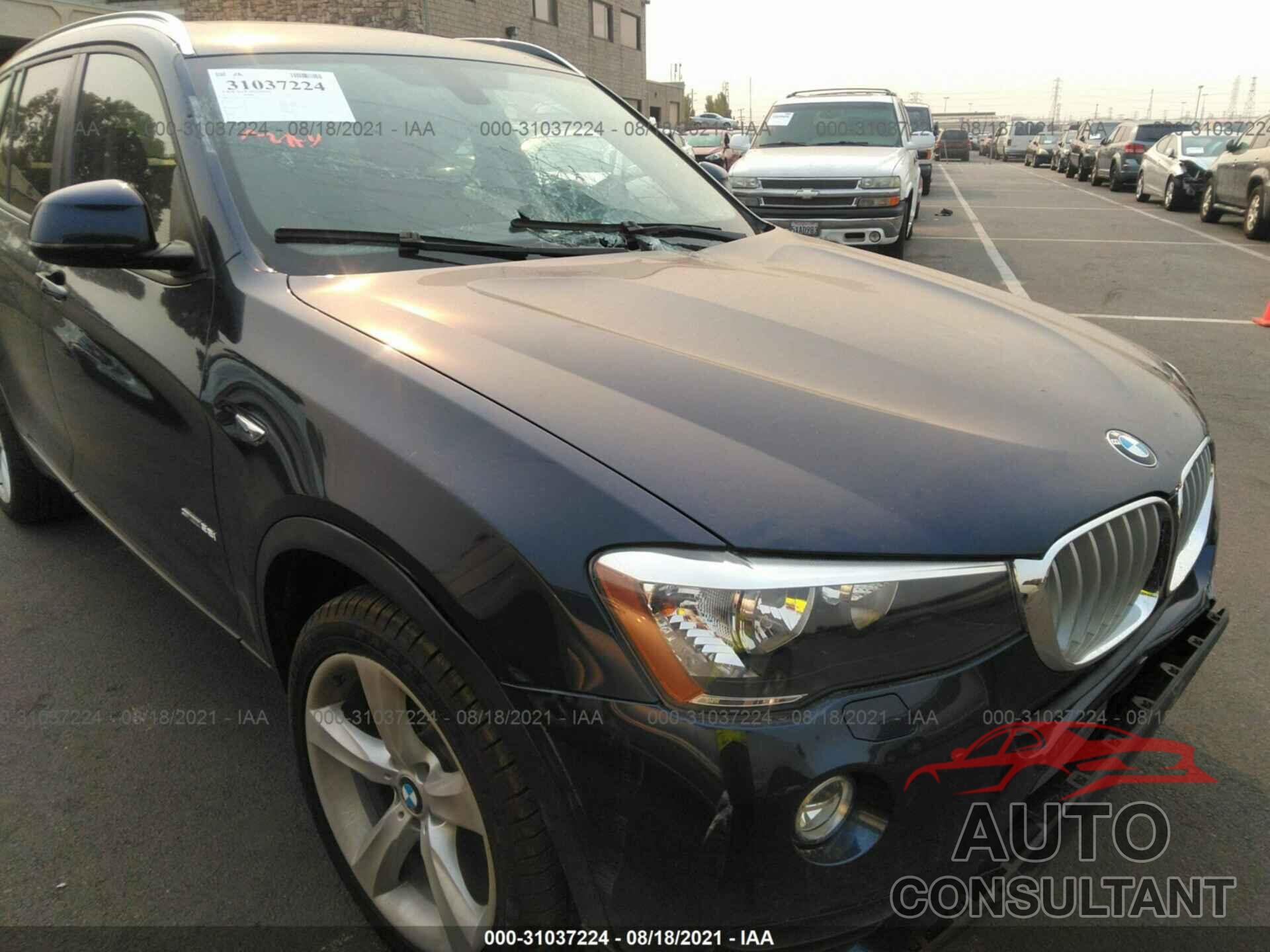 BMW X3 2017 - 5UXWZ7C59H0T43674