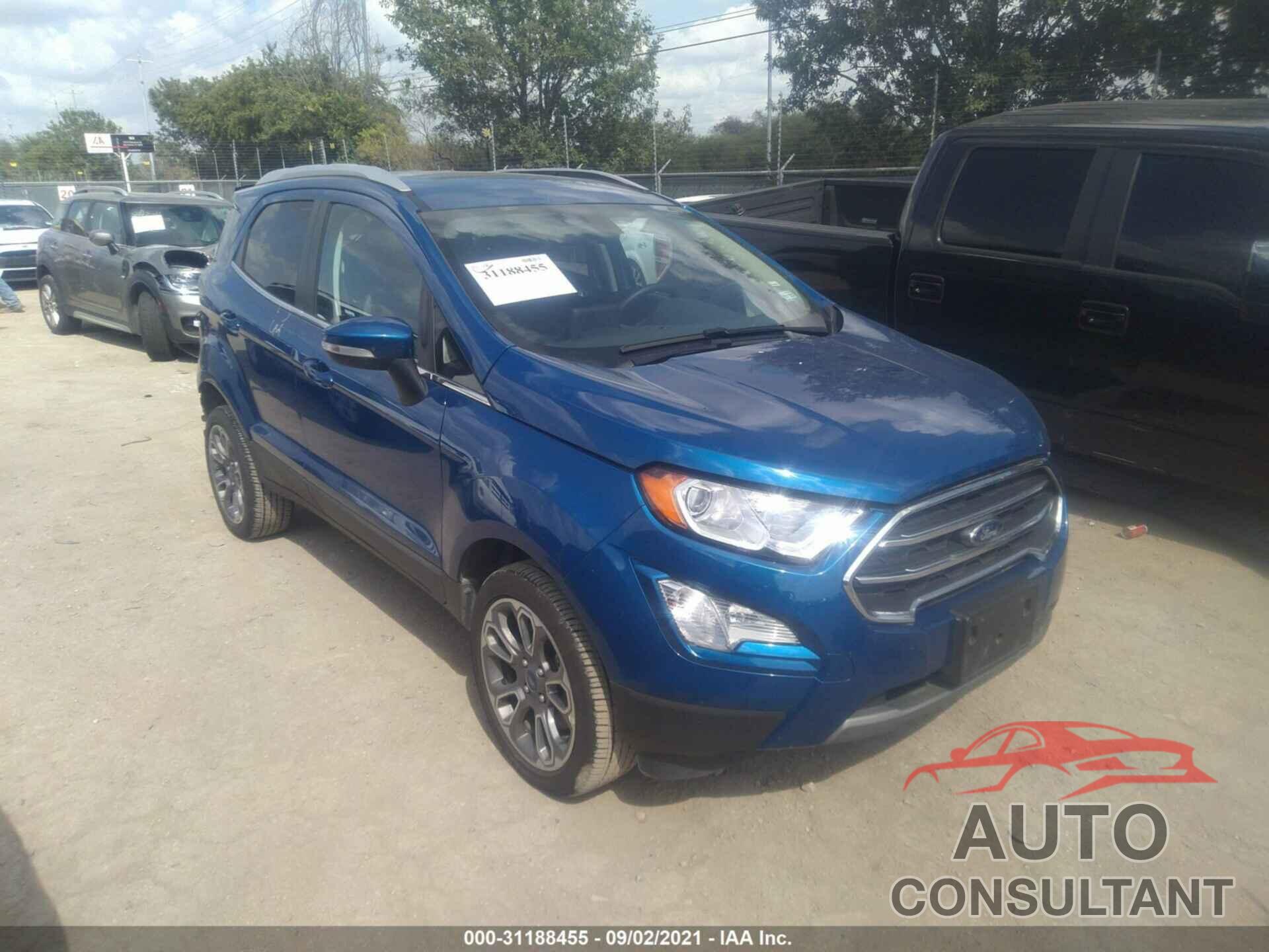 FORD ECOSPORT 2021 - MAJ6S3KL7MC401942