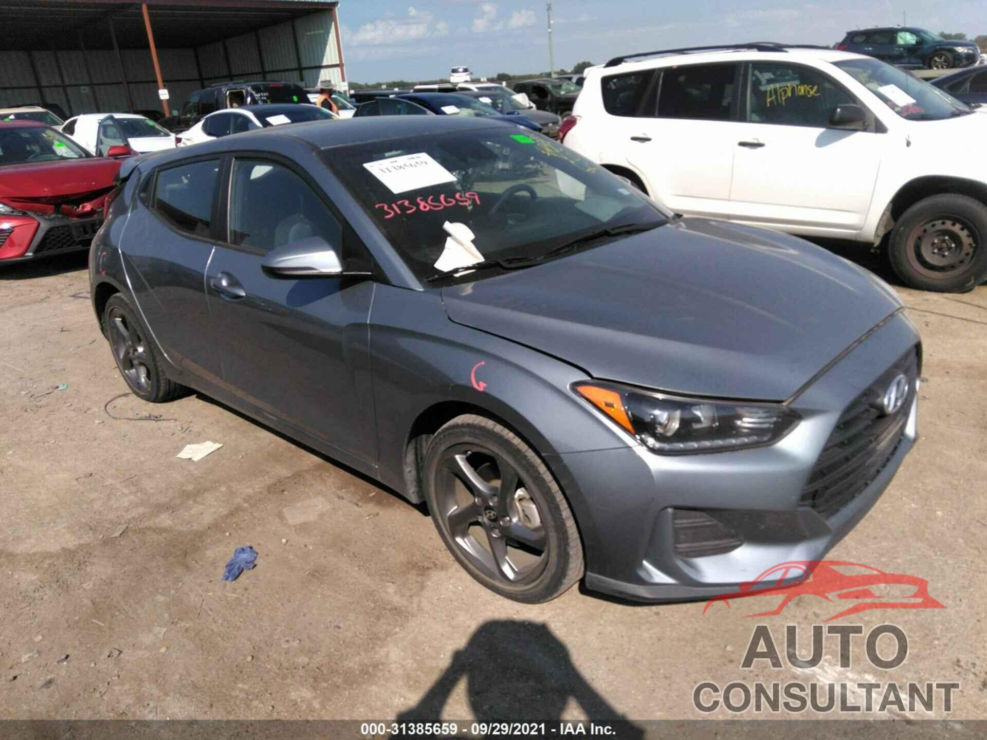 HYUNDAI VELOSTER 2019 - KMHTG6AF0KU017273