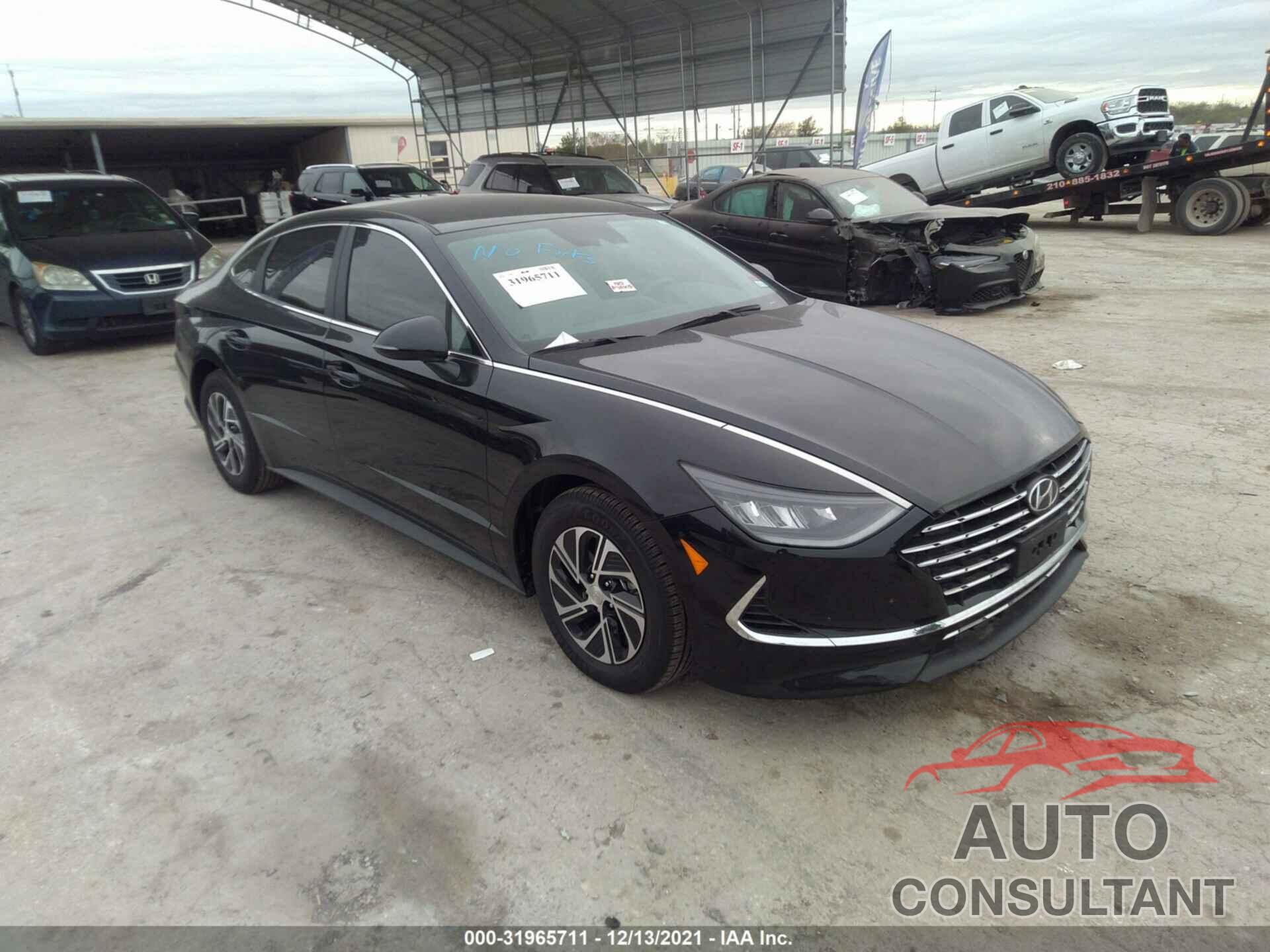 HYUNDAI SONATA HYBRID 2021 - KMHL24JJ6MA027267