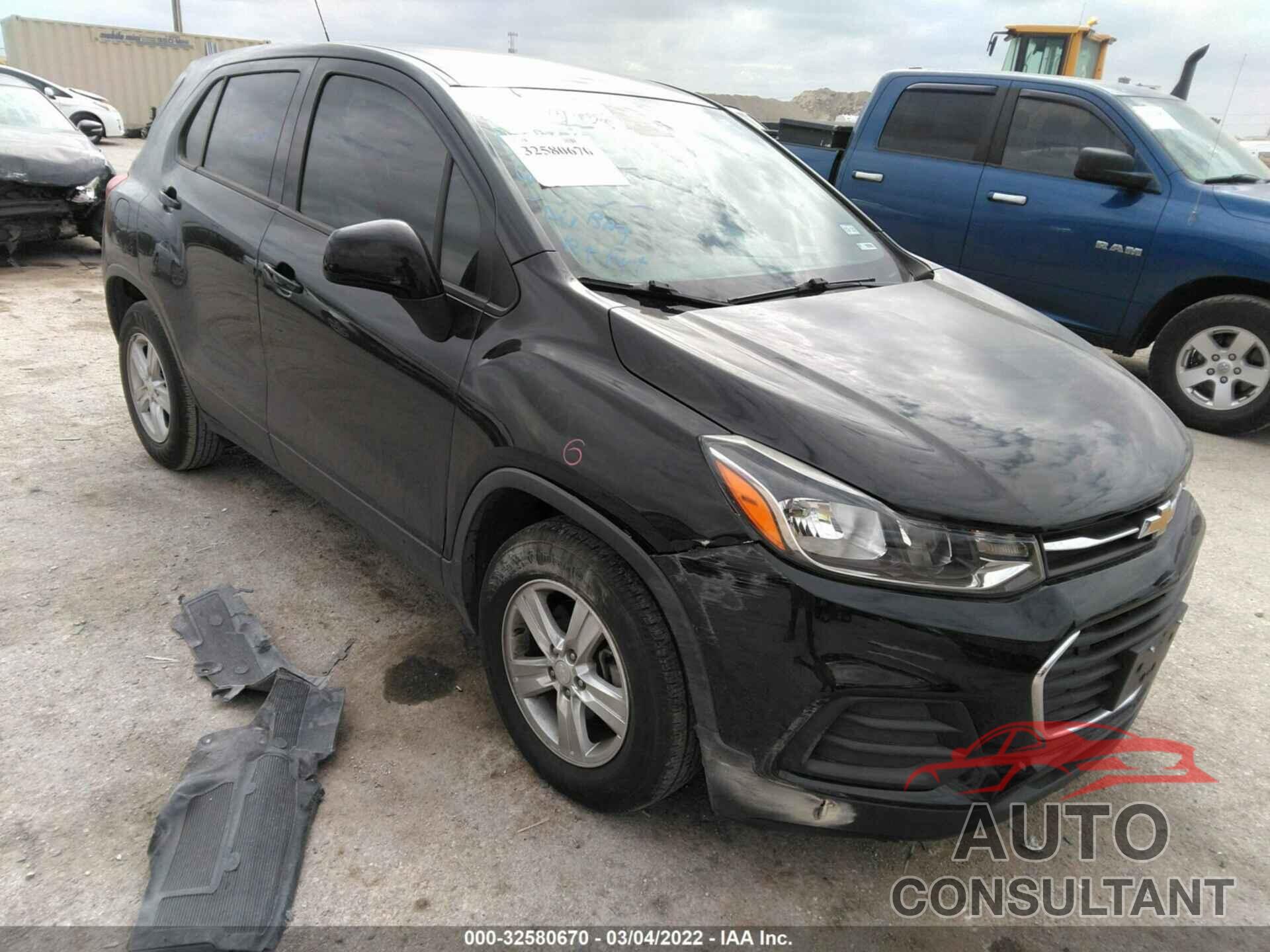 CHEVROLET TRAX 2019 - 3GNCJKSB0KL278382