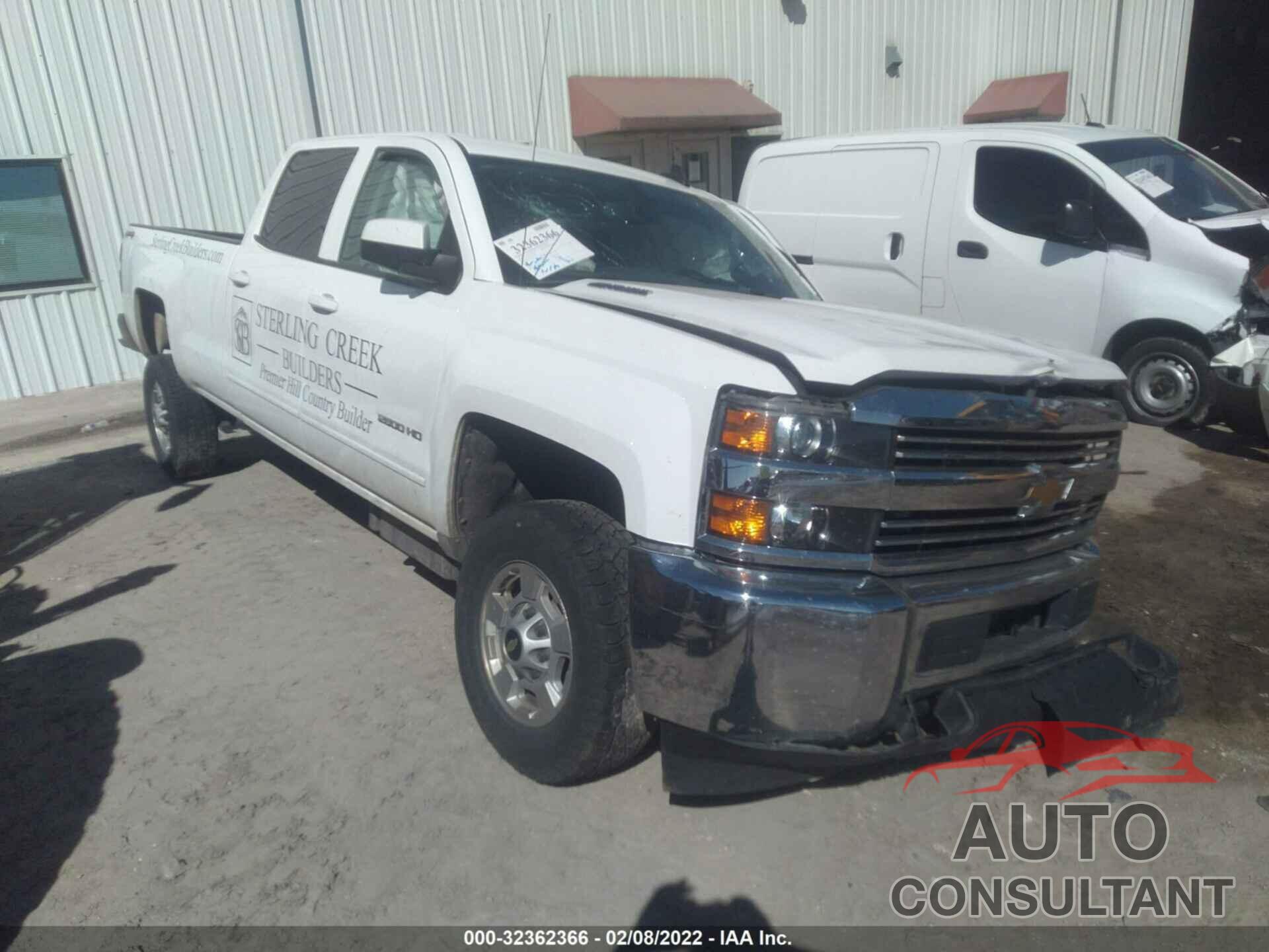 CHEVROLET SILVERADO 2500HD 2016 - 1GB1KVE88GF198929