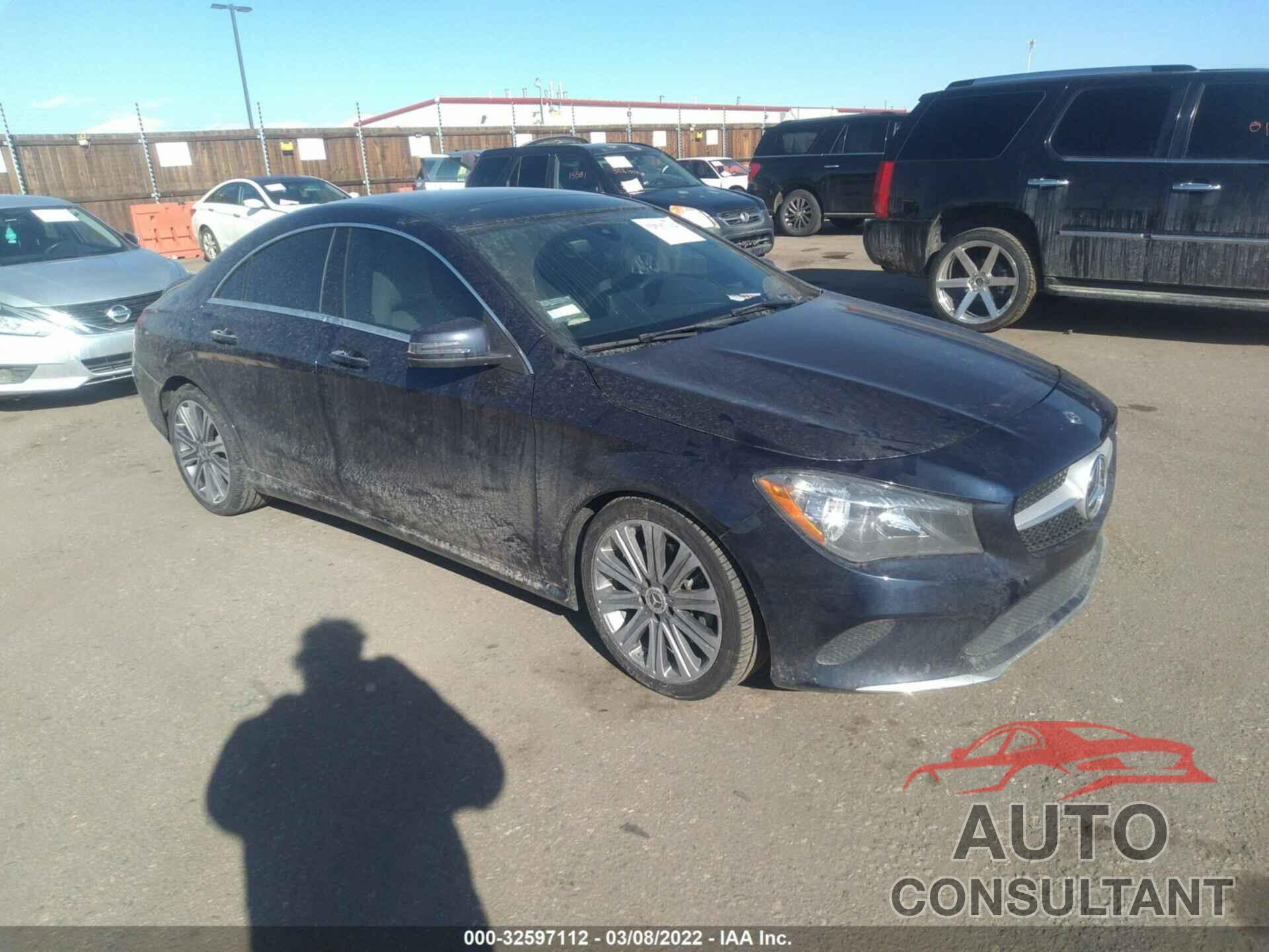 MERCEDES-BENZ CLA 2018 - WDDSJ4EB9JN675671