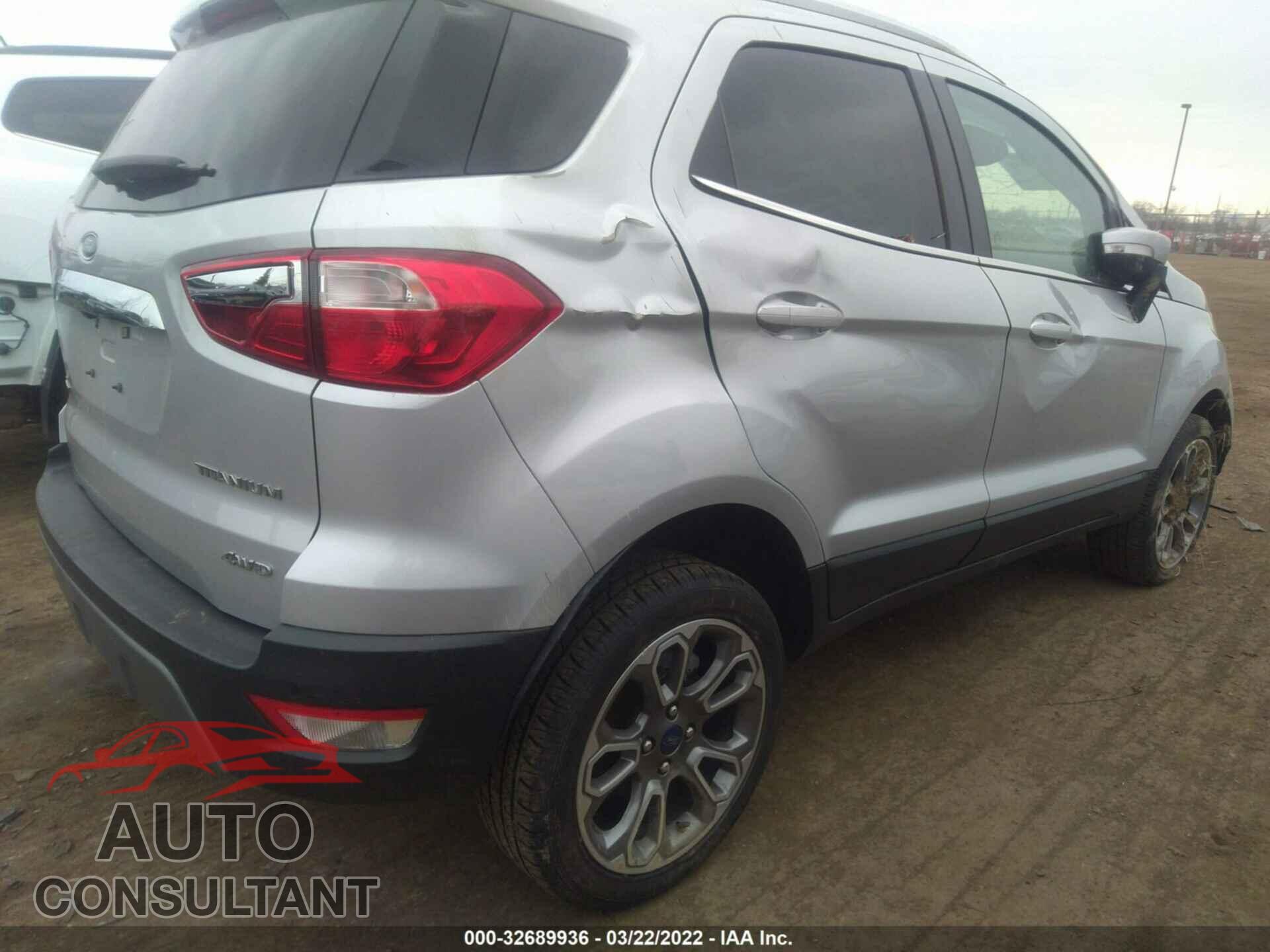 FORD ECOSPORT 2019 - MAJ6S3KL6KC296629