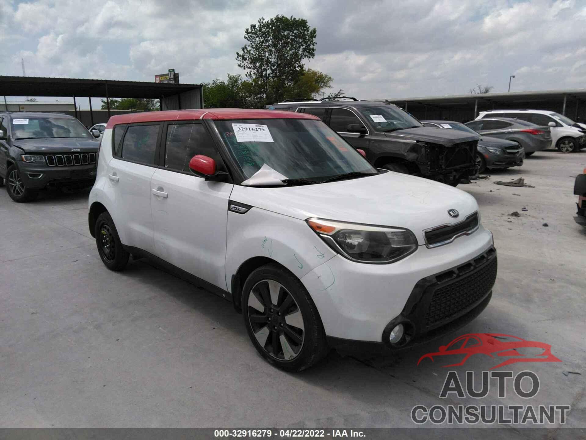 KIA SOUL 2016 - KNDJP3A53G7311211