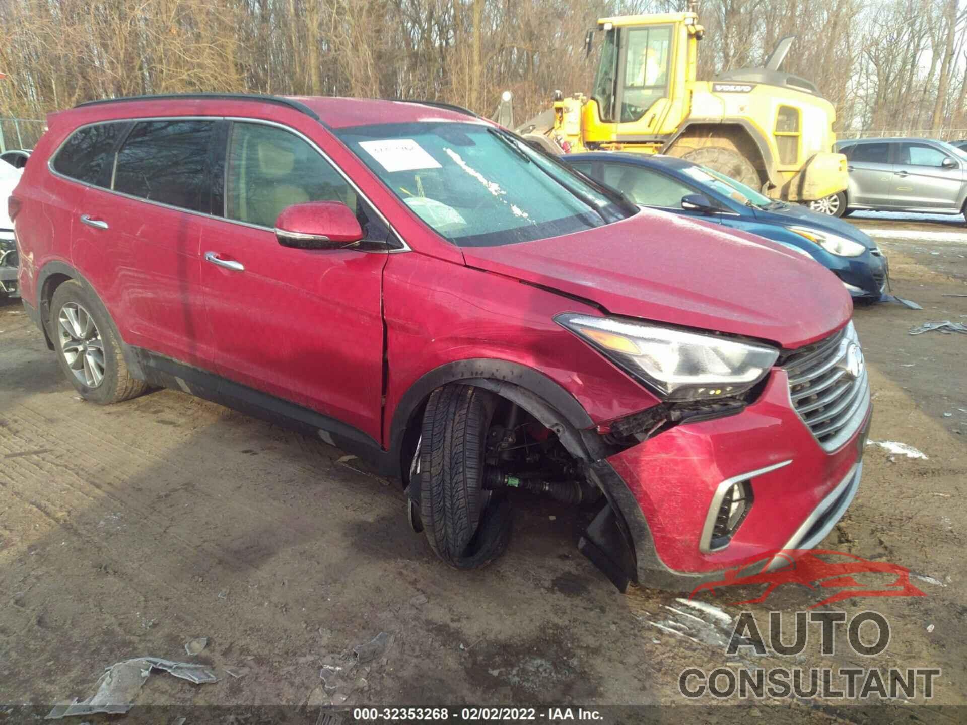 HYUNDAI SANTA FE 2017 - KM8SNDHF4HU254448