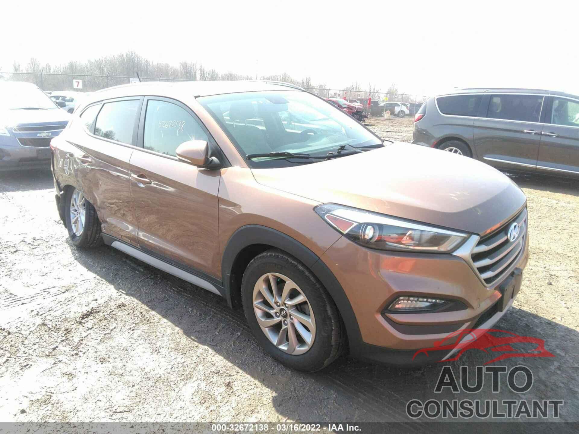 HYUNDAI TUCSON 2017 - KM8J3CA20HU419964