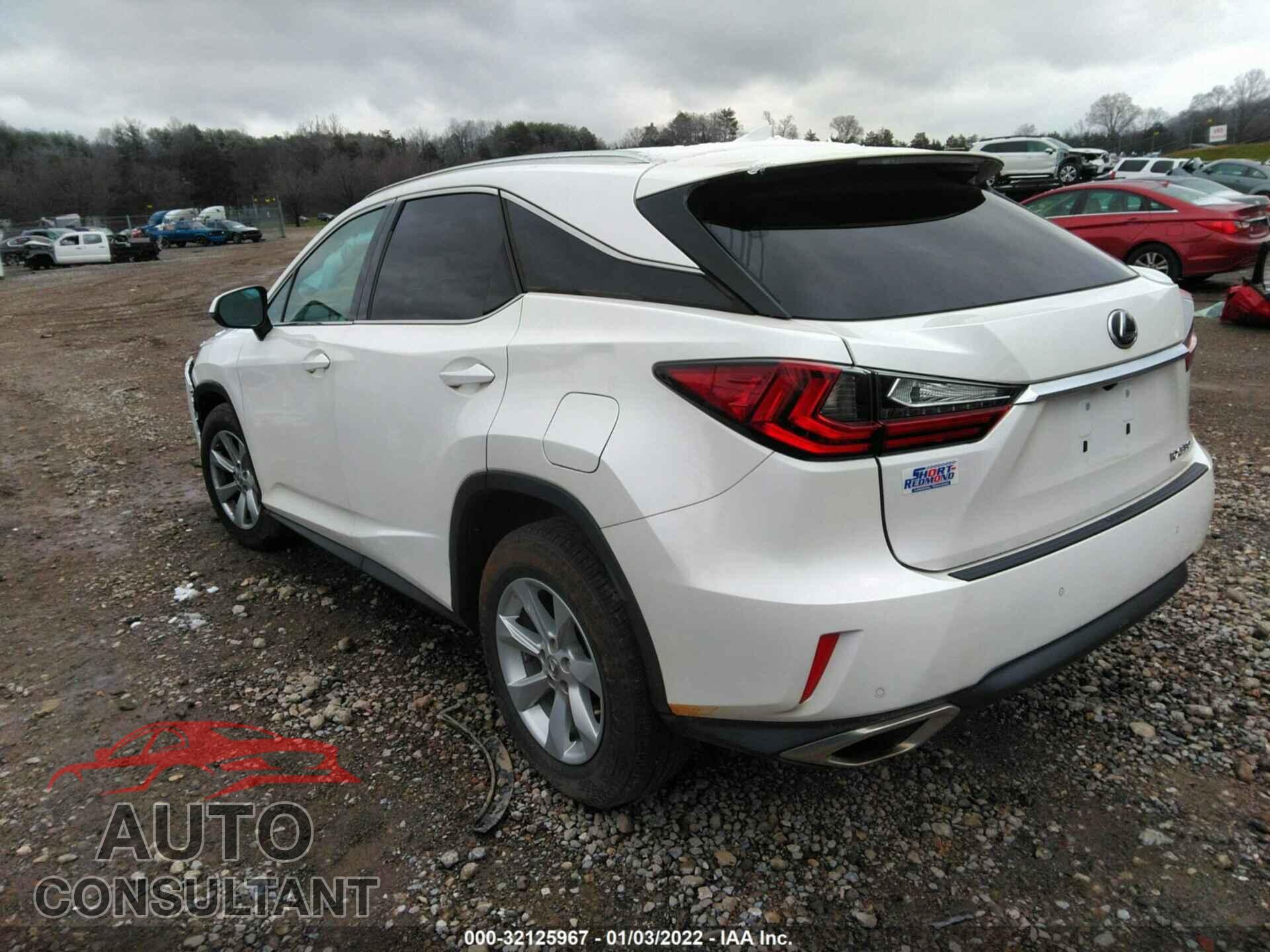 LEXUS RX 2017 - 2T2BZMCA3HC110774